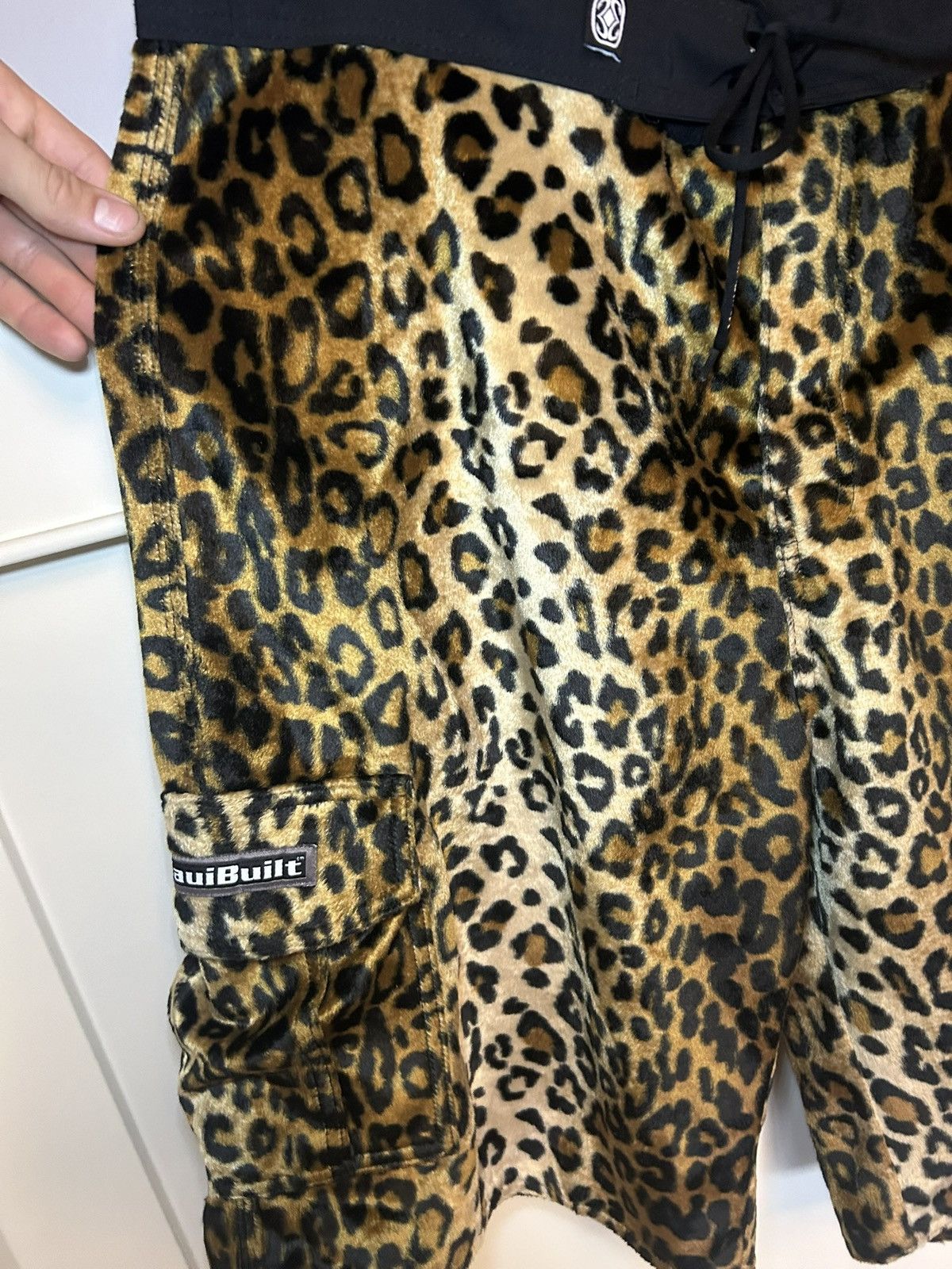 Other Vintage Maui Built fur leopard swim shorts Size US 36 / EU 52 - 7 Thumbnail