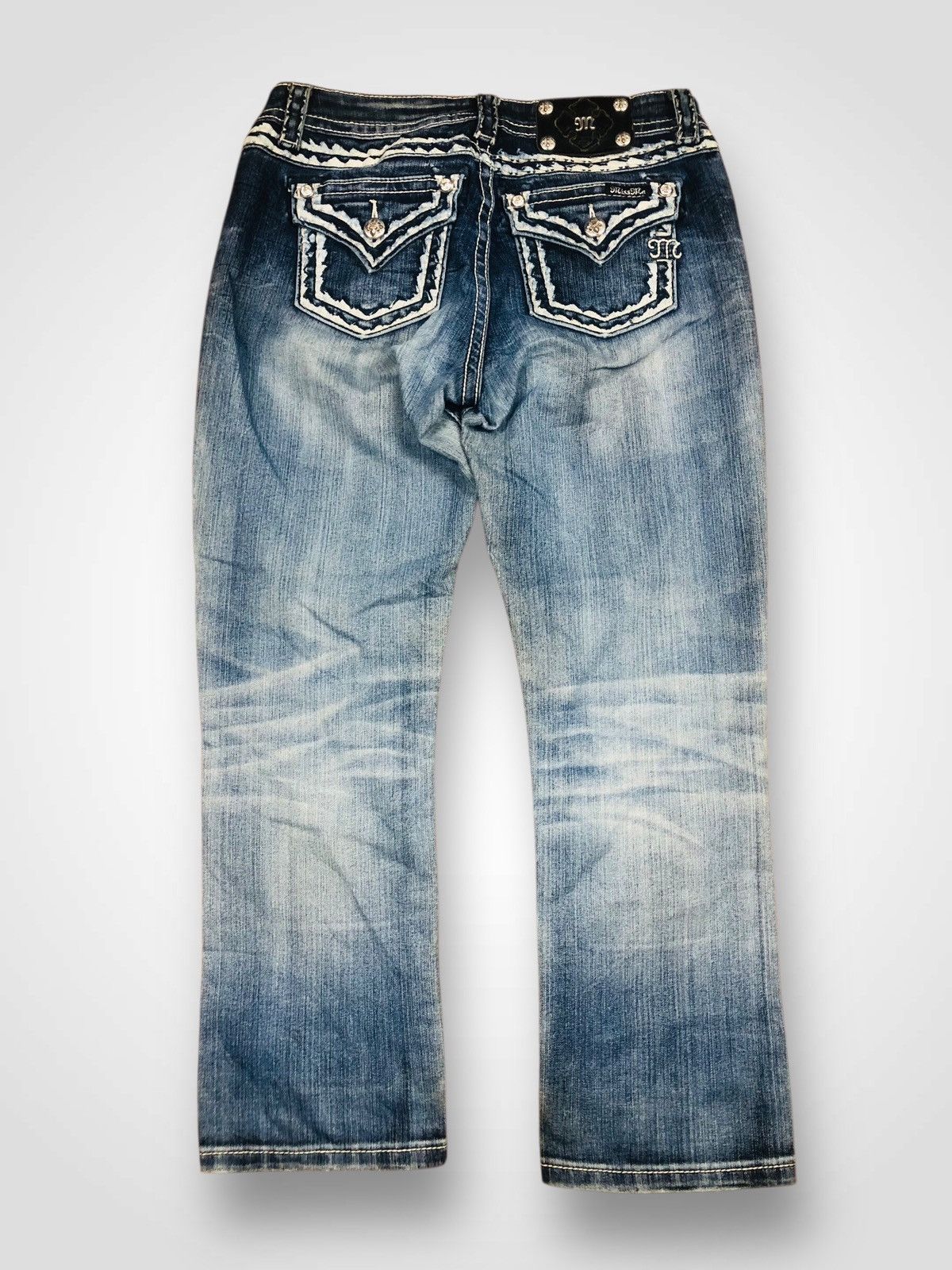 Miss Me MissMe Usa designer Jeans (37) Size 27" / US 4 / IT 40 - 2 Thumbnail