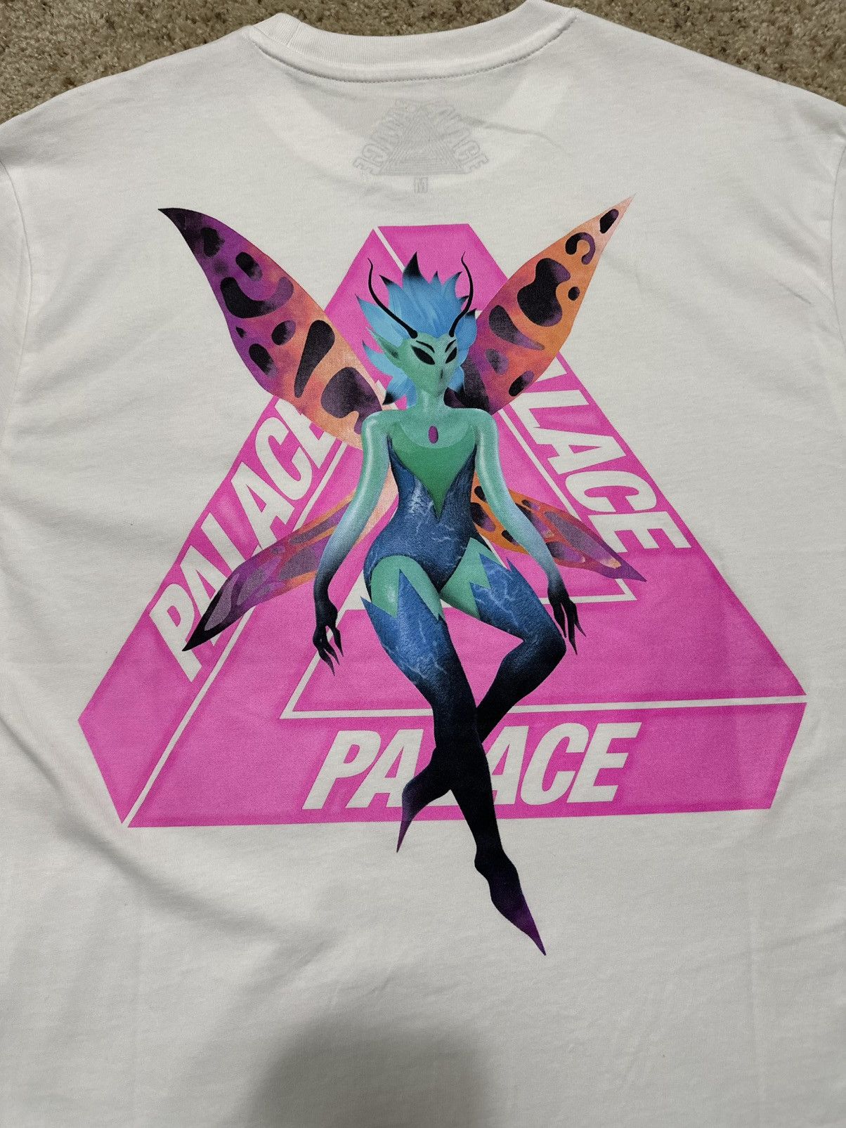 Palace PALACE TRI FAIRY FREG TEE SIZE MEDIUM WHITE Size US M / EU 48-50 / 2 - 13 Thumbnail