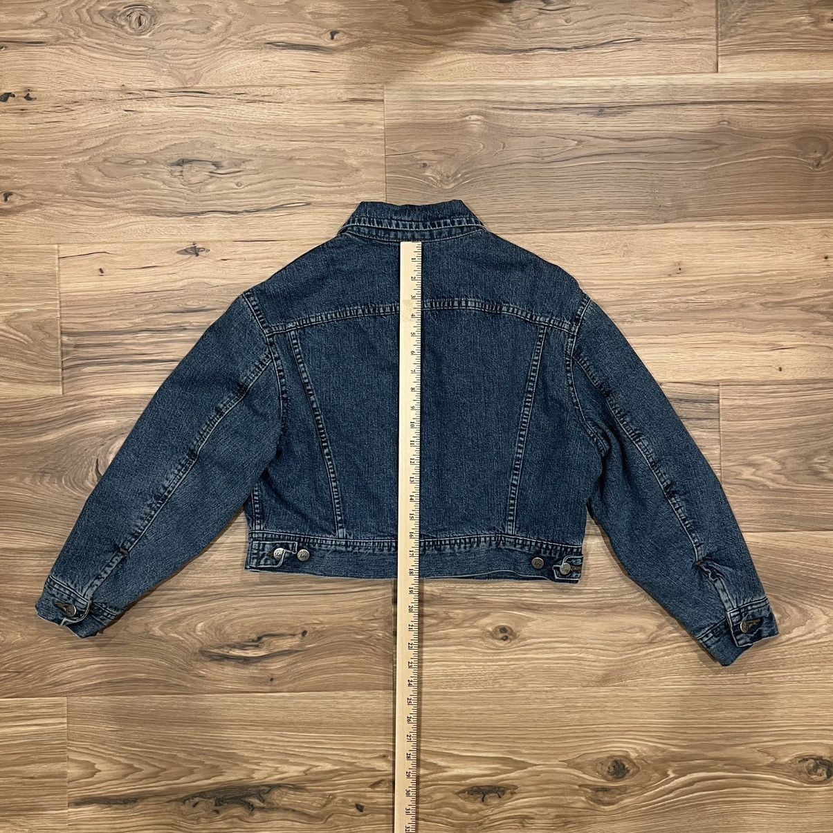 Lee Vintage Riveted Lee Blanket Lined Jean Jacket Womens Small Size S / US 4 / IT 40 - 7 Thumbnail