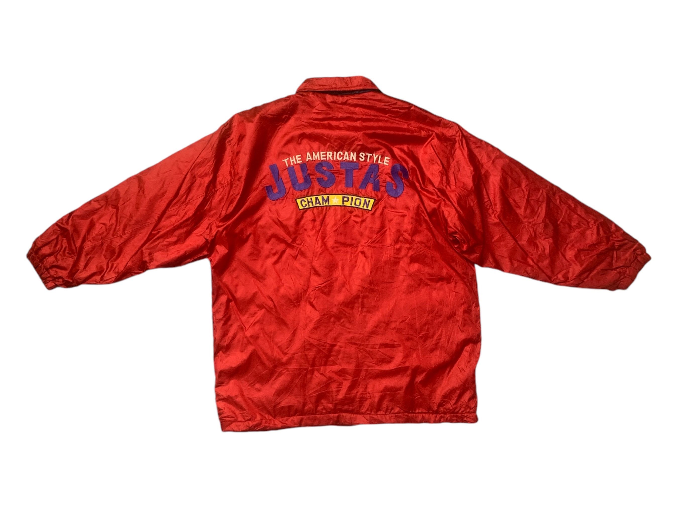 Japanese Brand Rare Design Vintage Justas American Style Sherpa Jackets Size US L / EU 52-54 / 3 - 1 Thumbnail