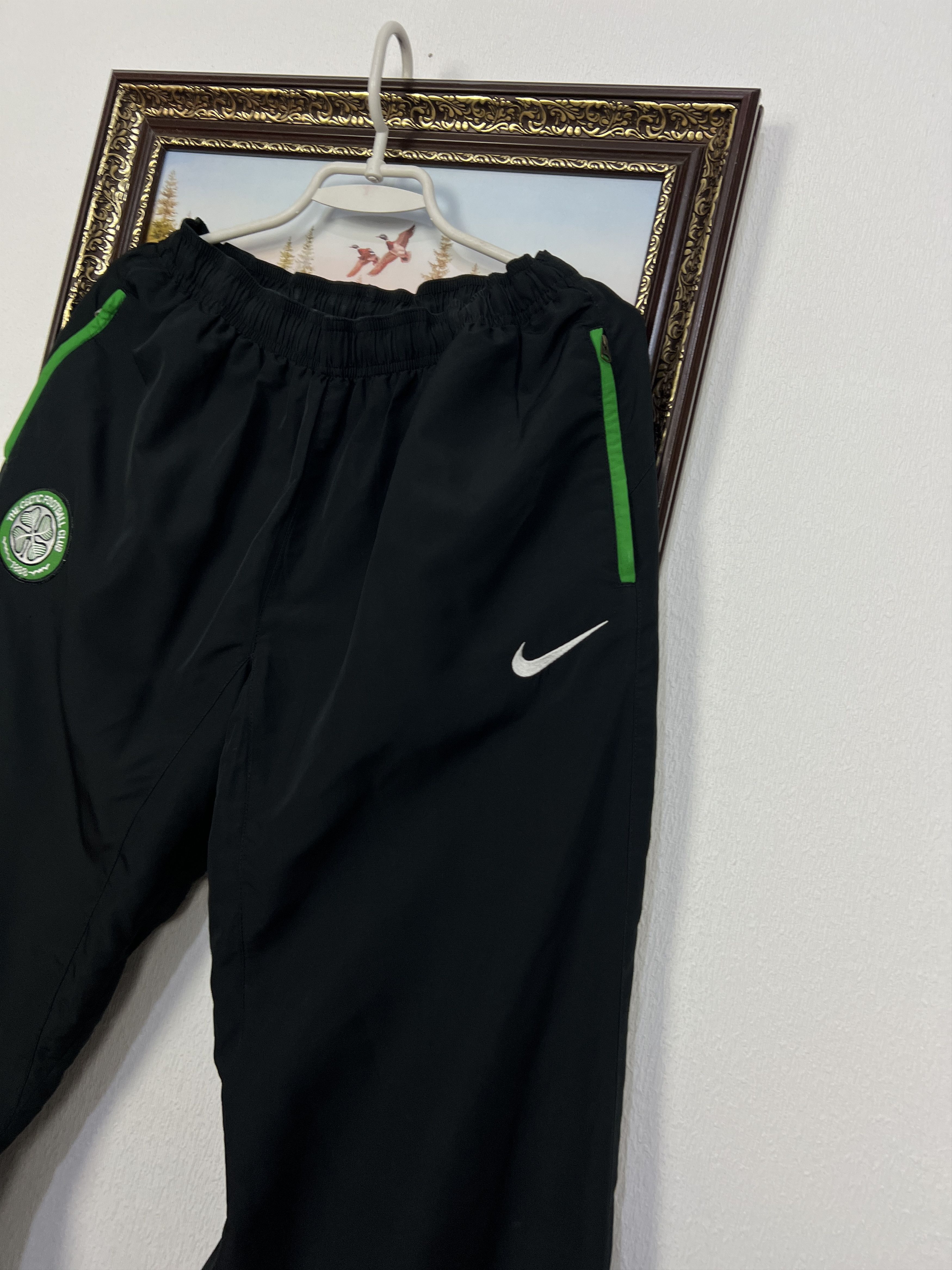 Nike Vintage Celtic Football Pants Soccer Sweatpants Athletic Size US 34 / EU 50 - 2 Thumbnail