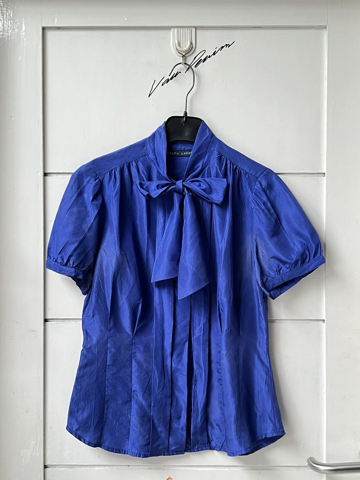 RALPH LAUREN Blue Blouse
