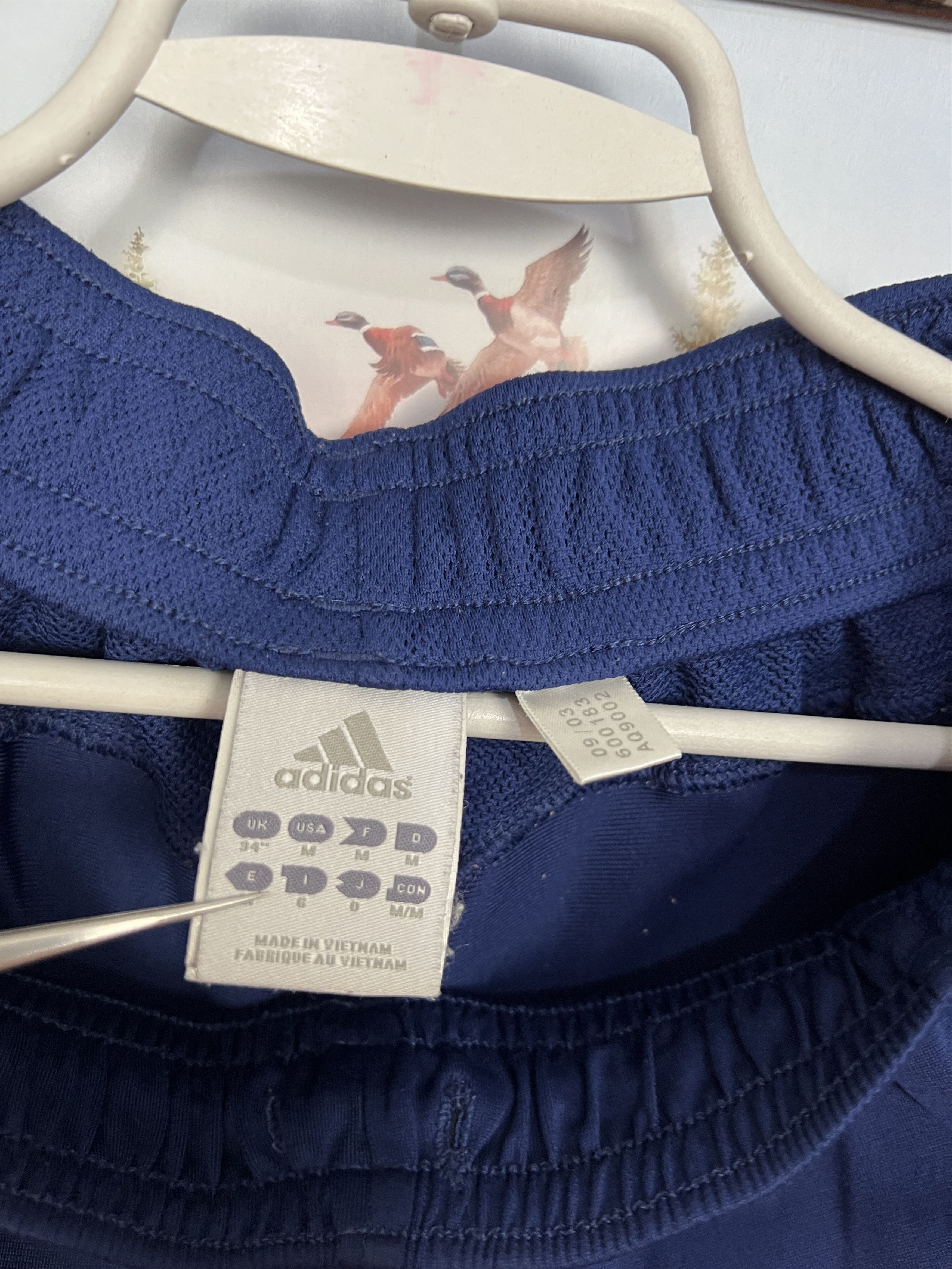 Adidas Vintage Adidas Spain Football Shorts Soccer Blue Athletic M Size US 32 / EU 48 - 7 Thumbnail