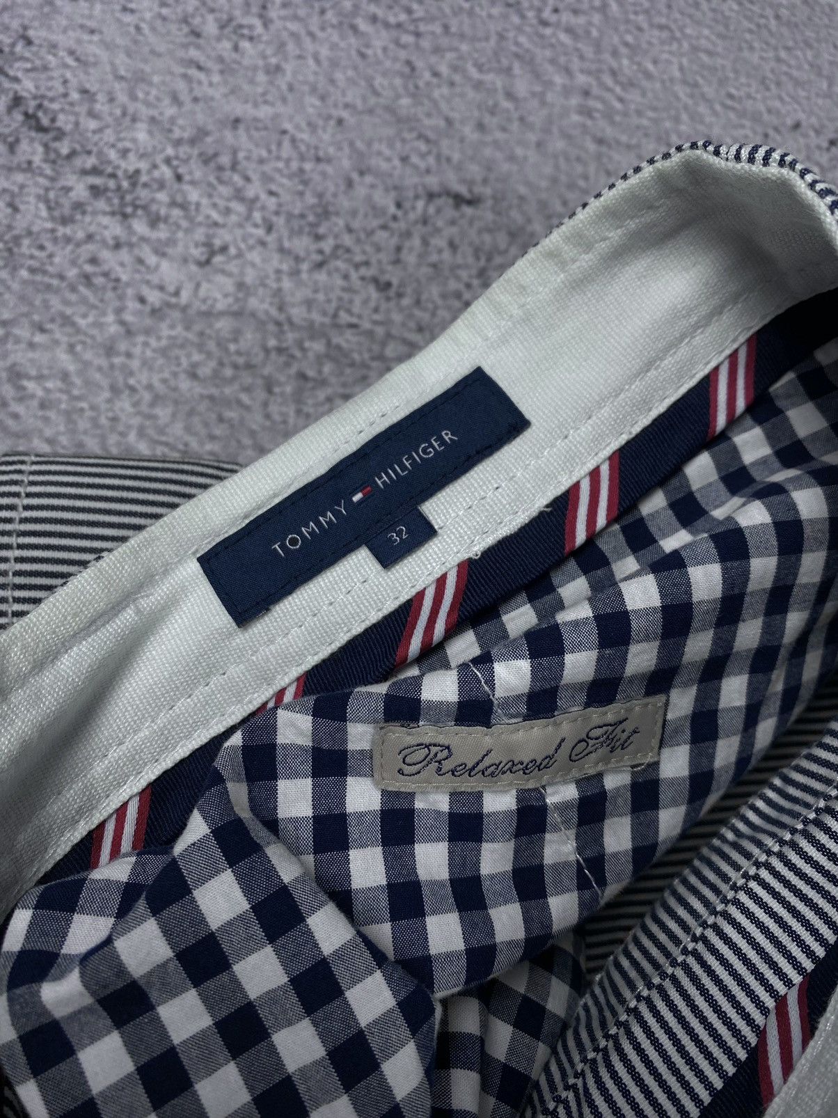 Tommy Hilfiger × Vintage Tommy Hilfiger Cargo Striped Shorts Size US 32 / EU 48 - 11 Thumbnail