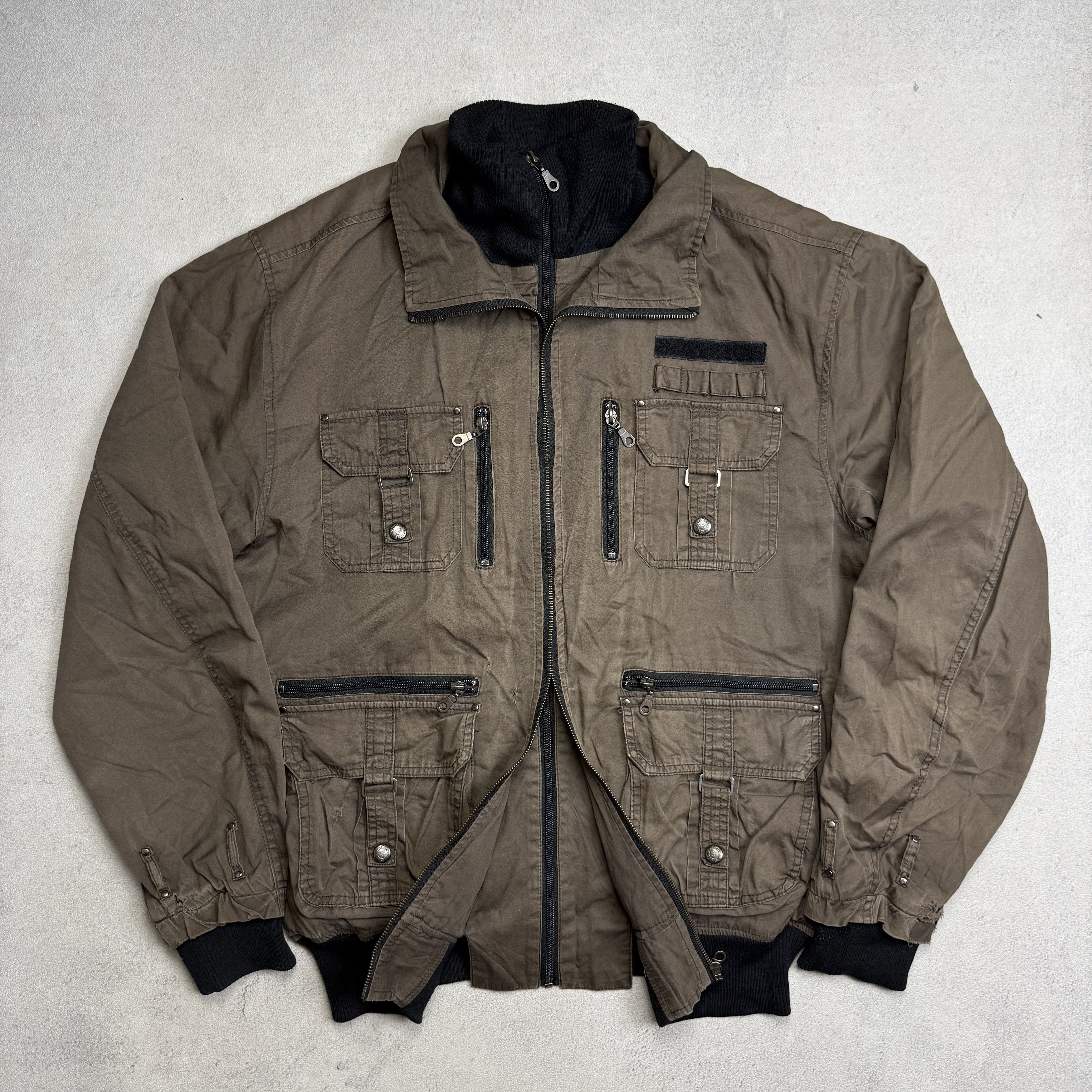 Japanese Brand Bareback Realdress Multi Pocket Tactical Distressed Jacket Size US XL / EU 56 / 4 - 1 Thumbnail