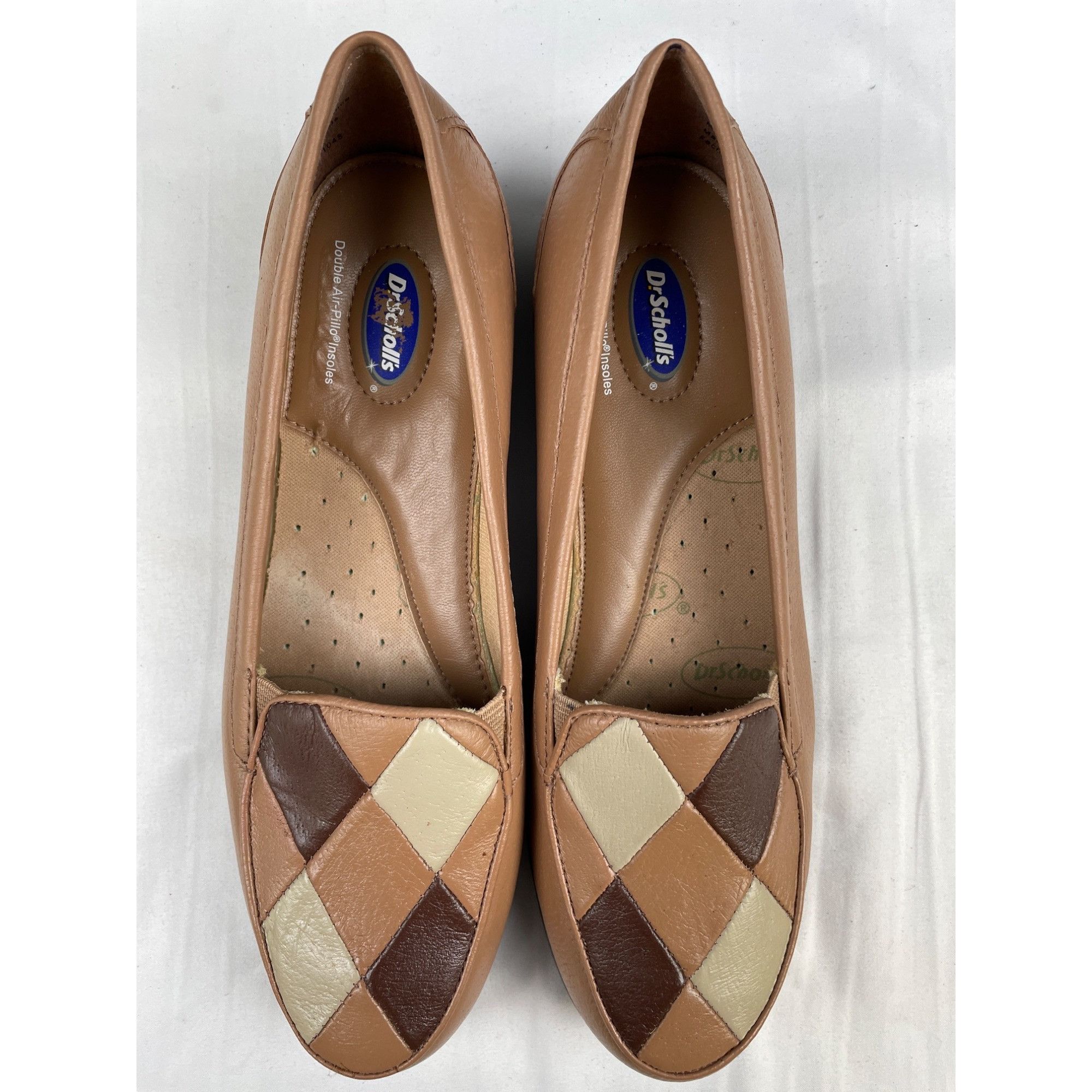 Other Dr Scholls Women's Leather Tan/Multi Shoes, Slip on/ Flats Size US 7.5 / IT 37.5 - 3 Thumbnail