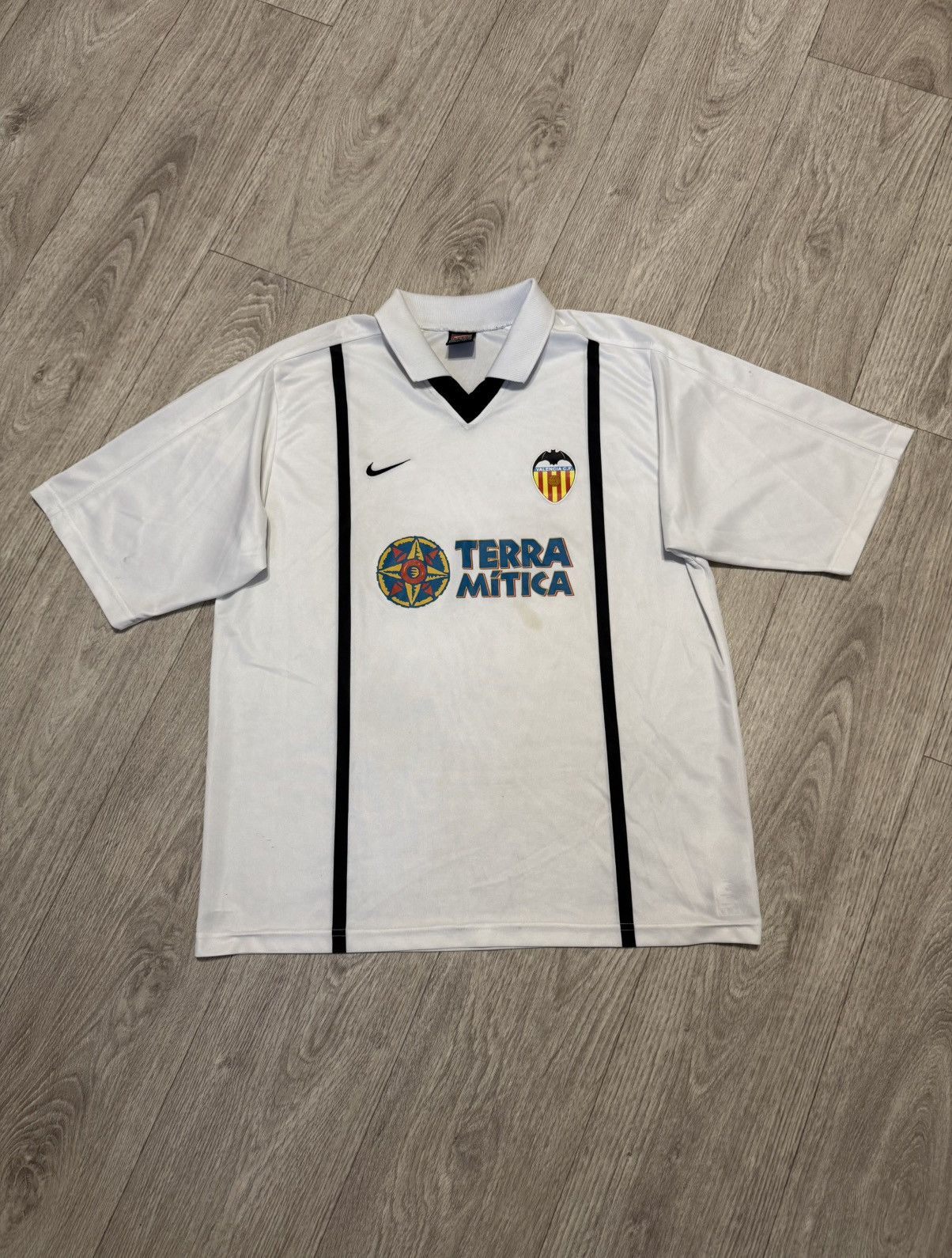 Nike 🔷Rare Vintage Nike Valencia 2000/01 Soccer jersey🔷 Size US L / EU 52-54 / 3 - 1 Thumbnail