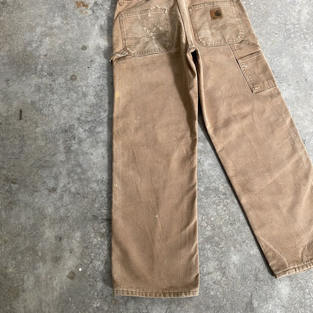 Carhartt Vintage Carhartt Blanket Lined Dirty Carpenter Work Pants Size US 34 / EU 50 - 17 Thumbnail