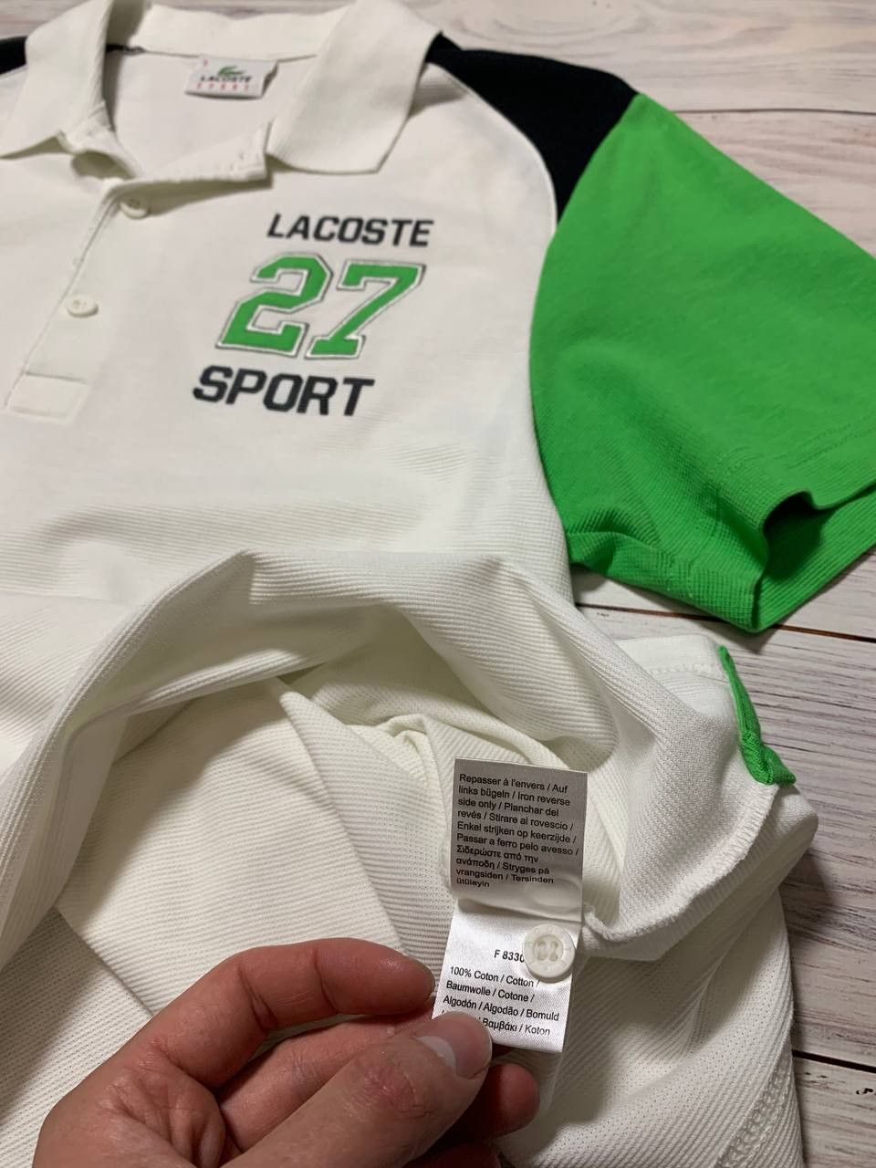 Lacoste 🐊Vintage Lacoste Sport Polo Shirt Short Sleeve Luxury 🐊 Size US M / EU 48-50 / 2 - 6 Thumbnail
