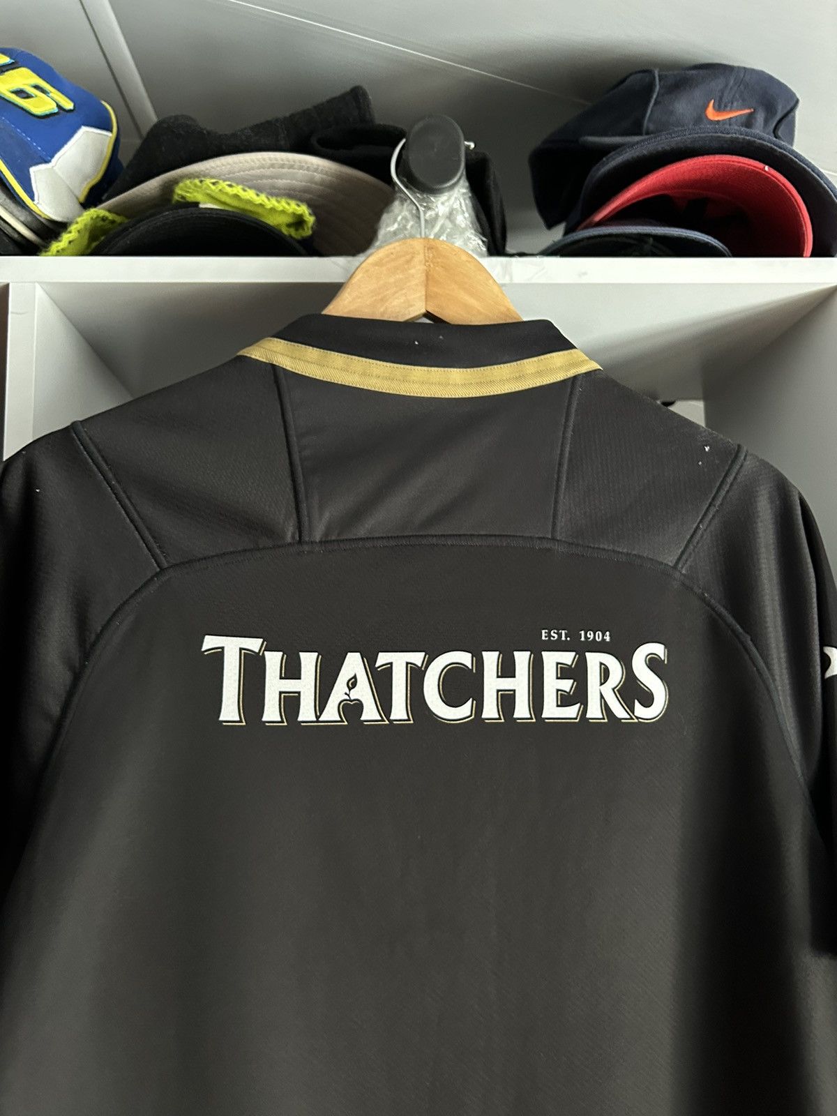 Canterbury of New Zealand Canterbury Bath Rugby 2017/2018 Pro European Jersey Size US M / EU 48-50 / 2 - 9 Thumbnail