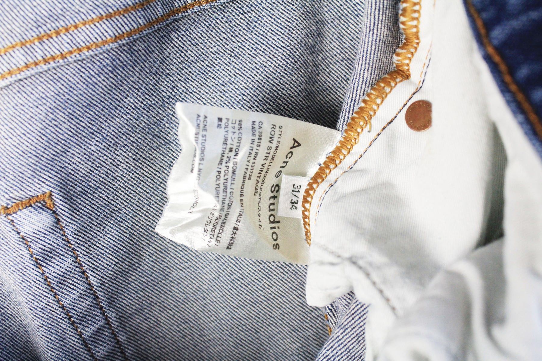Acne Studios Acne Studios Jeans 31/34 Size US 31 - 5 Thumbnail