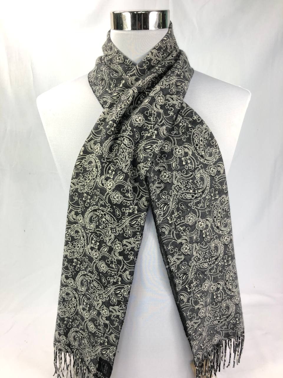 junhashimoto Junhashimoto Paisley Scarf / Muffler / Neckwear FS122 Size ONE SIZE - 2 Thumbnail