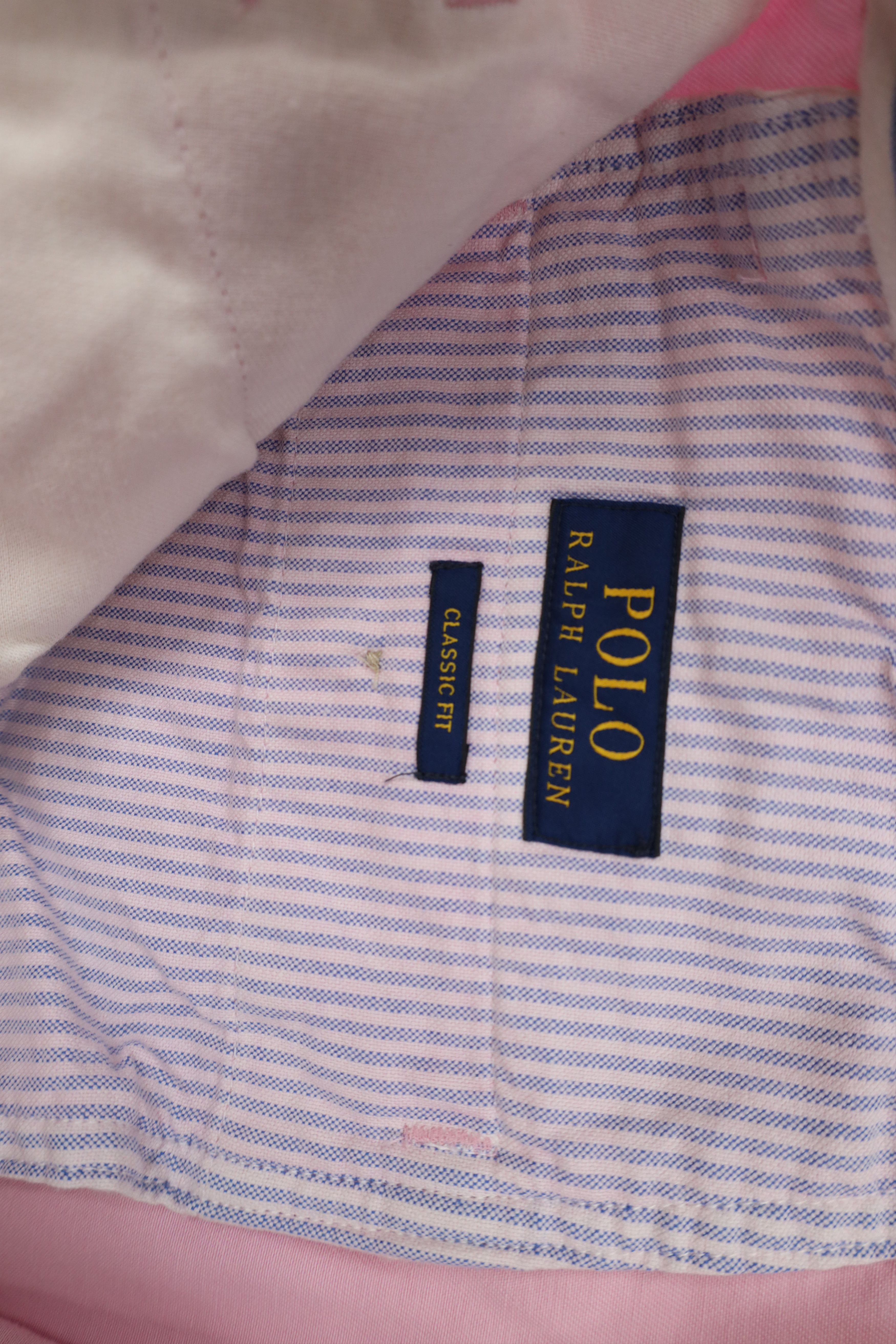 Ralph Lauren Vintage Ralph Lauren Classic Straight Leg Chino Pants Pink Size US 34 / EU 50 - 9 Thumbnail
