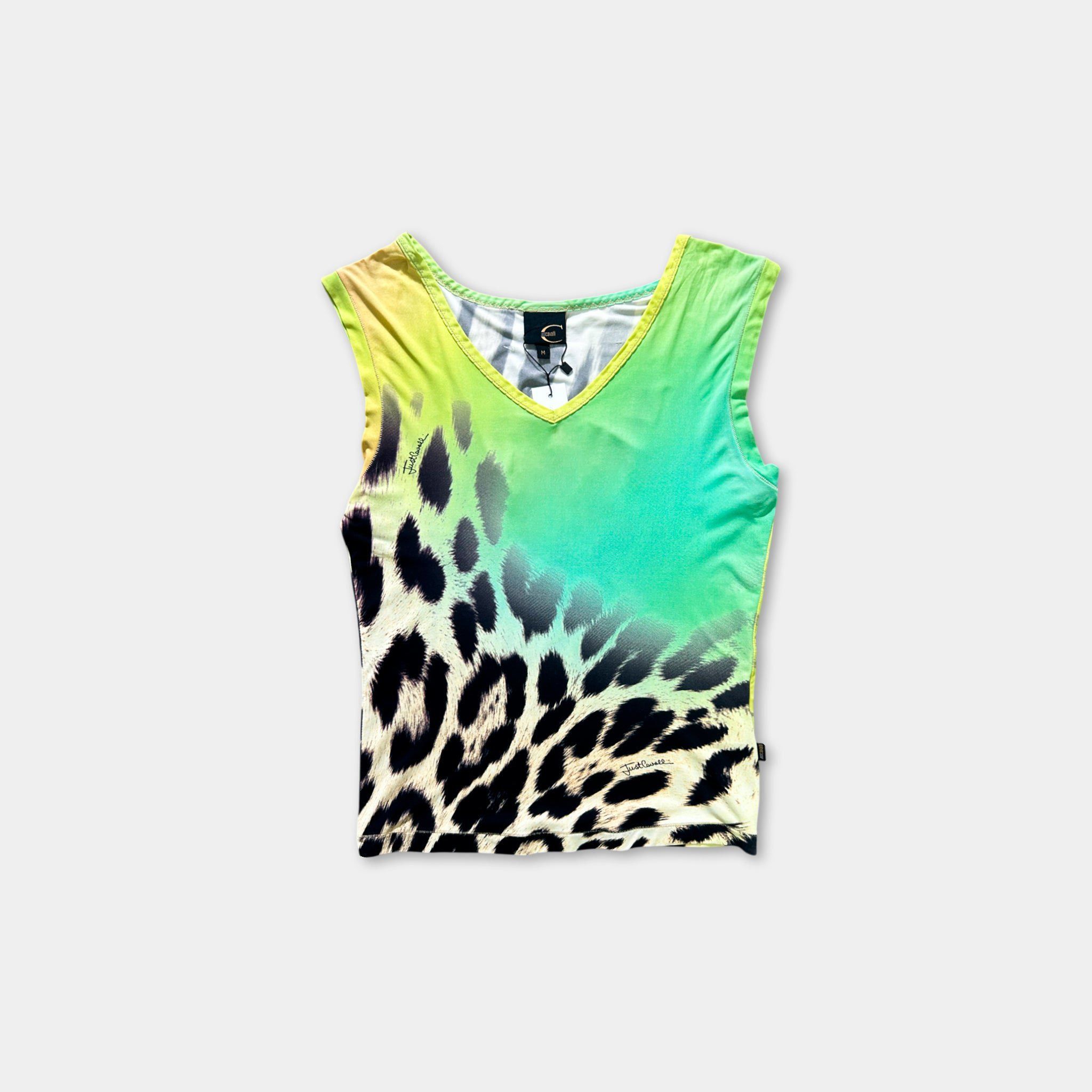 Roberto Cavalli Cavalli Animal Gradient Tanktop Size M / US 6-8 / IT 42-44 - 1 Thumbnail