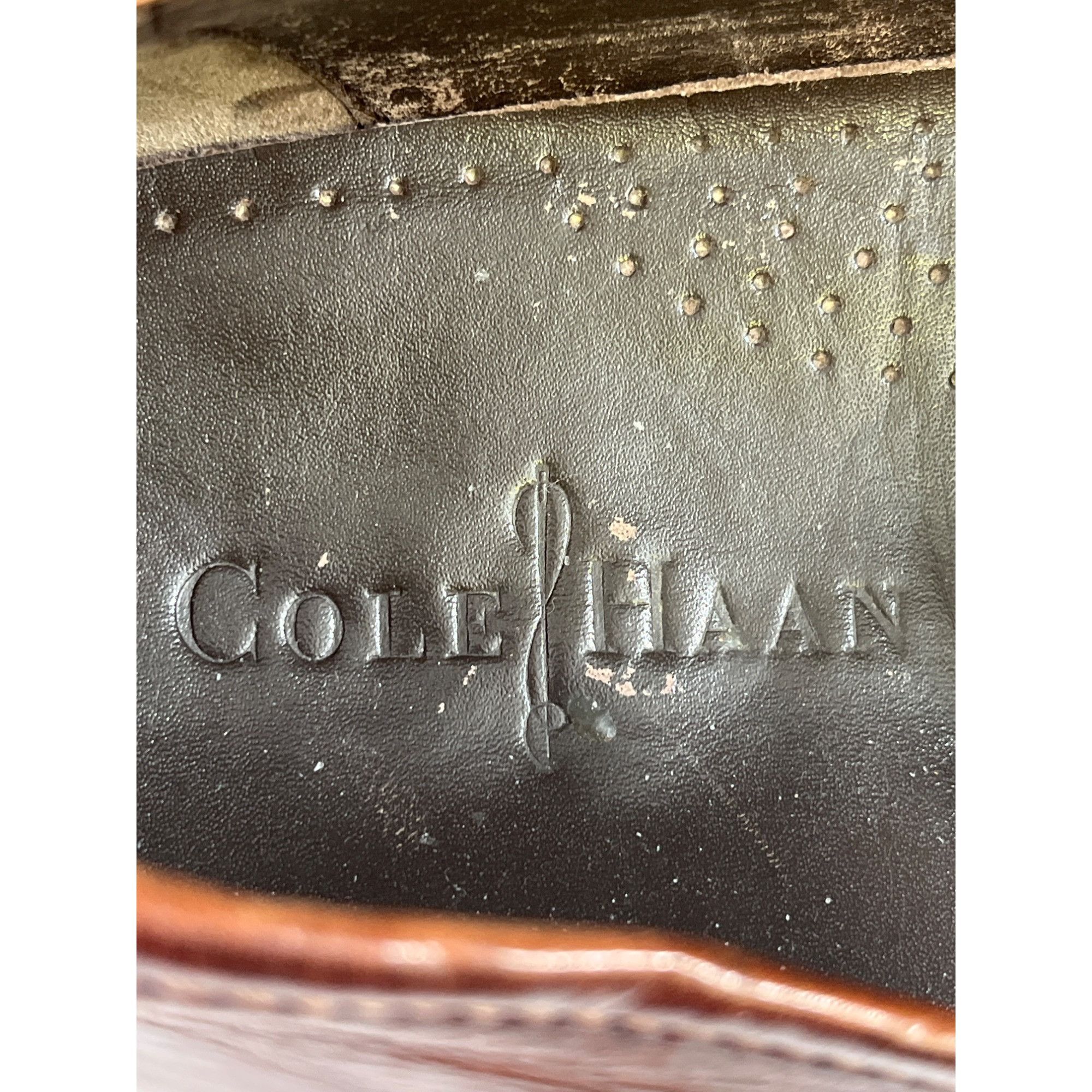 Cole Haan Cole Haan Men's Brown Leather Shoes/Loafers Size 13M SKU 590 Size US 13 / EU 46 - 7 Thumbnail