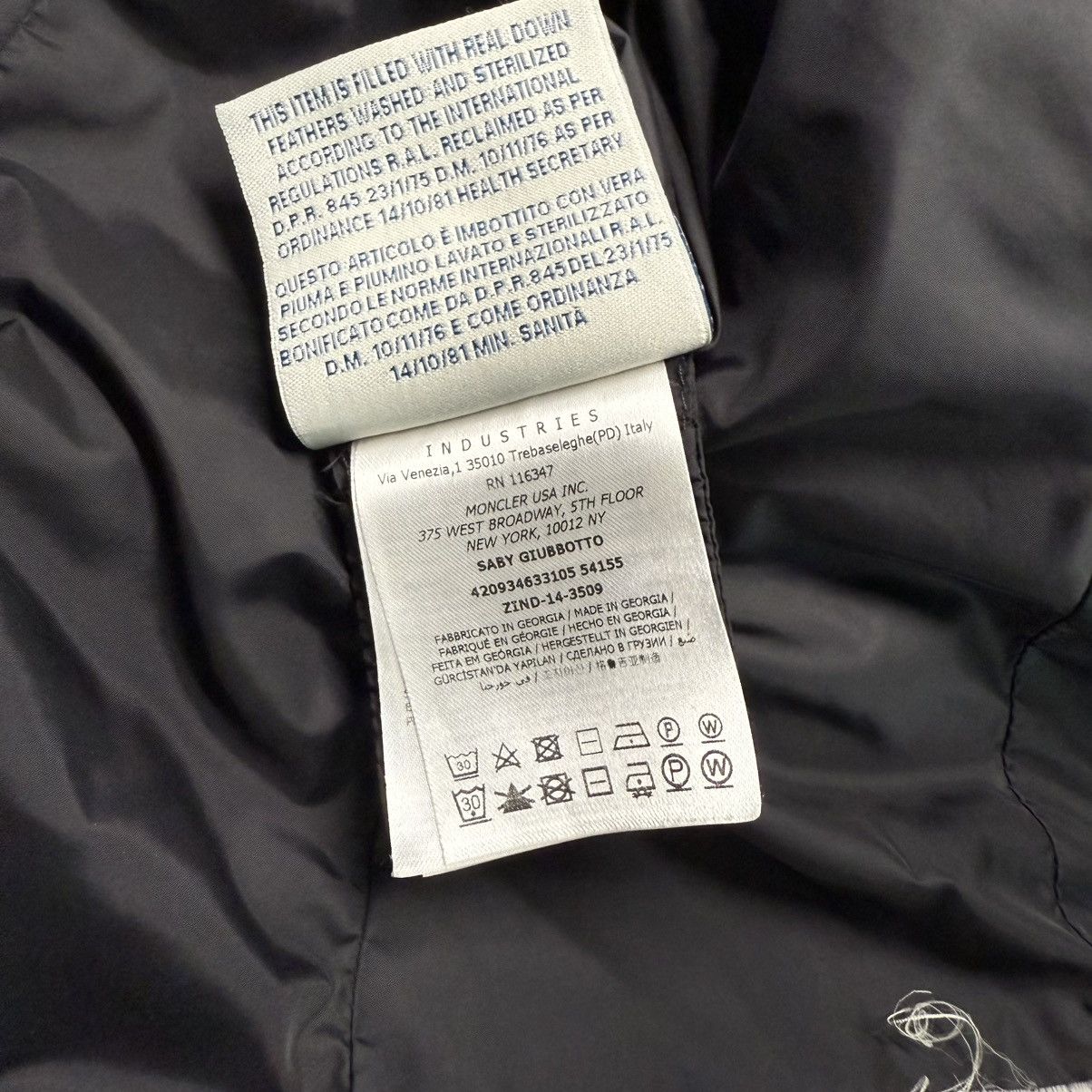 Moncler Moncler Saby Women’s Down Puffer Jacket Size 4 (L/XL) Blue Size L / US 10 / IT 46 - 8 Thumbnail
