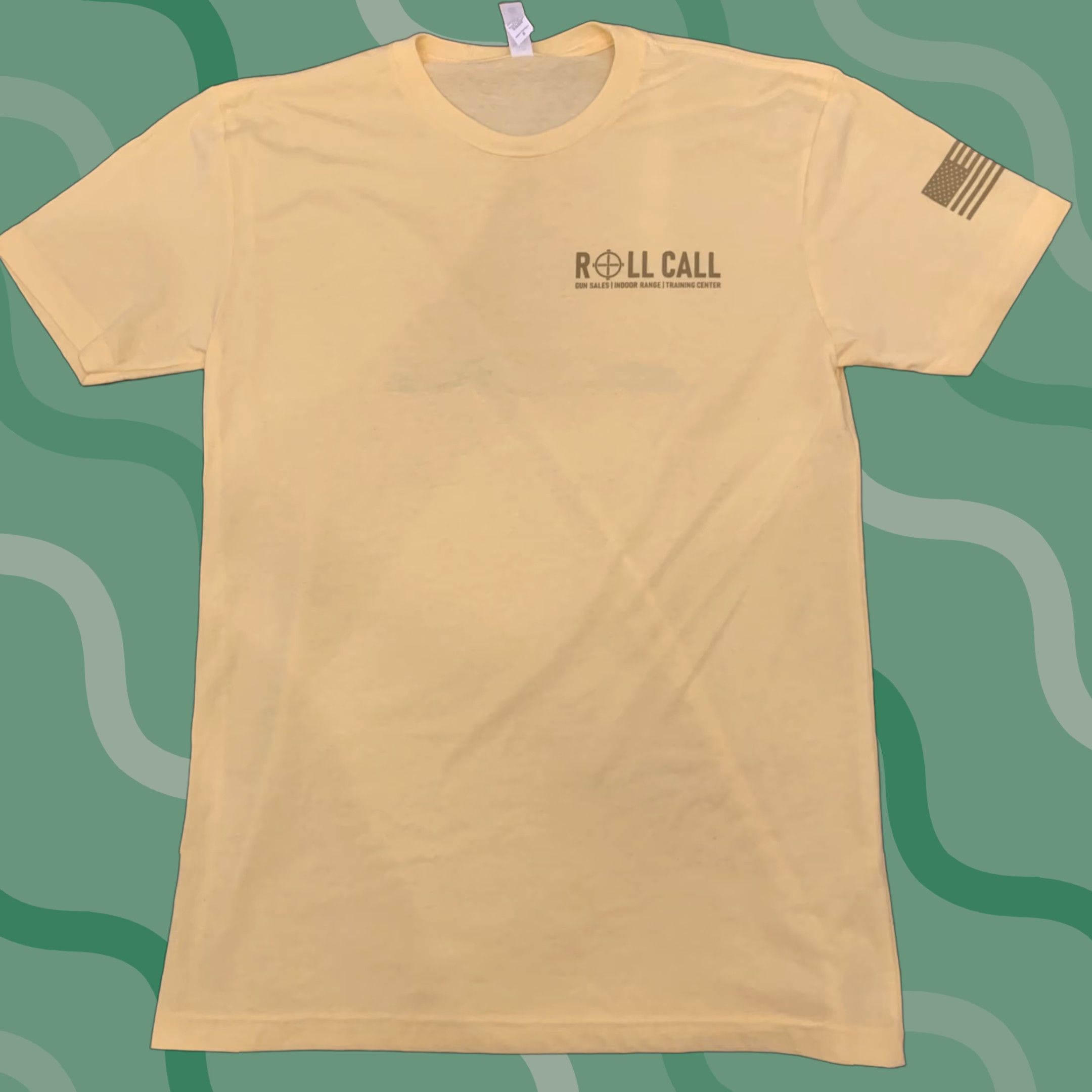 Next Level Roll Call Indoor Shooting Range Marines Patriotic T Shirt Sz S Don’t Tread On Me | Next Level | Men | Regular | T-Shirt | S | Yellow | Patriotic Size US S / EU 44-46 / 1 - 1 Thumbnail