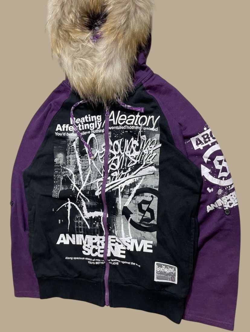 If Six Was Nine Poem LGB If Six Was Nine Style Faux Fur Zip Hoodie Jacket Size US M / EU 48-50 / 2 - 2 Thumbnail