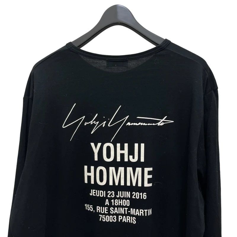 Yohji Yamamoto Yohji Yamamoto pour homme long sleeve t-shirt Size US L / EU 52-54 / 3 - 5 Thumbnail