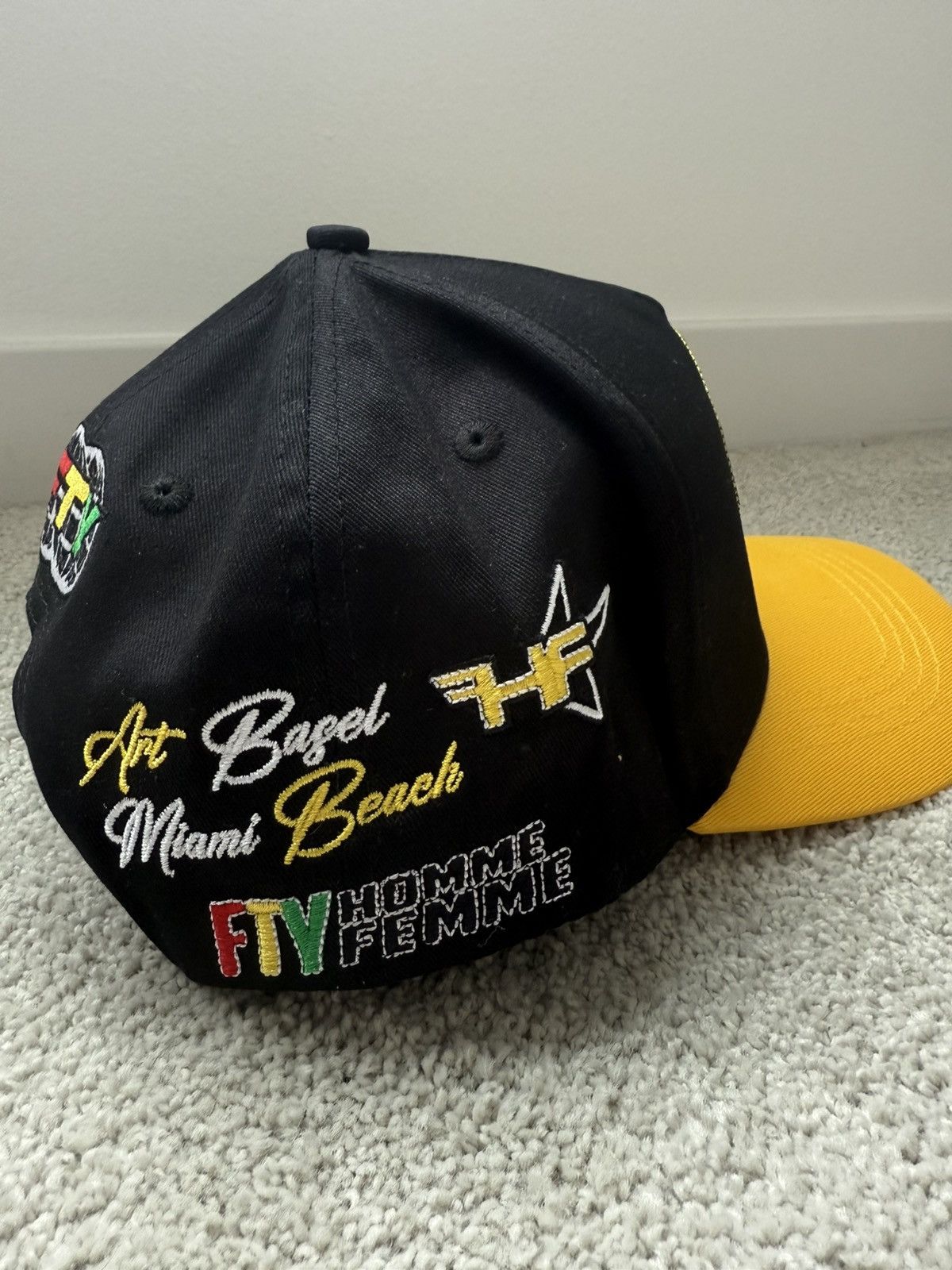 Homme + Femme La Homme Femme FTY Trucker Snapback Hat- Brand New Size ONE SIZE - 4 Thumbnail