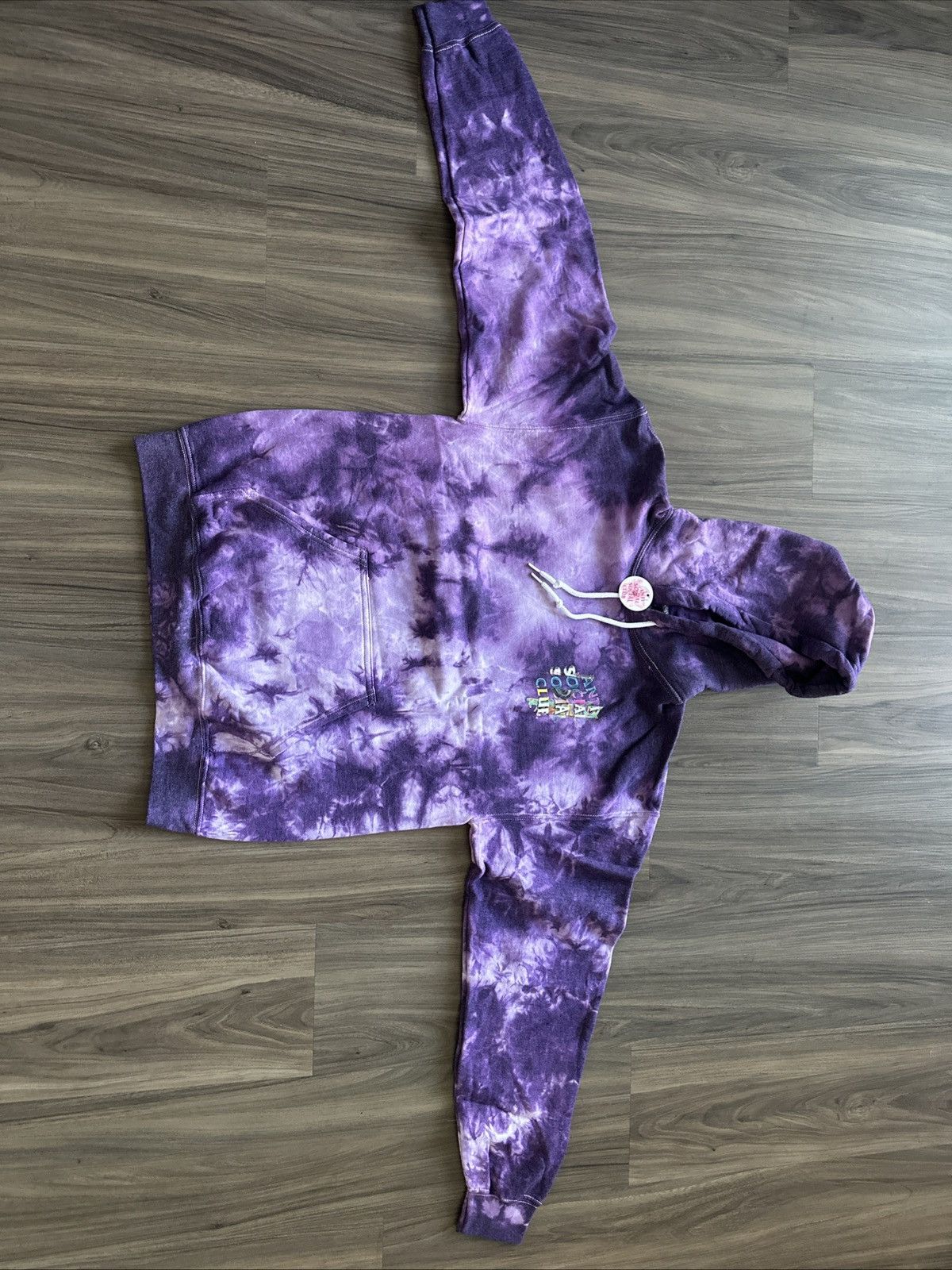 Anti Social Social Club Anti Social Social Club Dissociative Hoodie Purple Tie-Dye-M Size US M / EU 48-50 / 2 - 1 Thumbnail