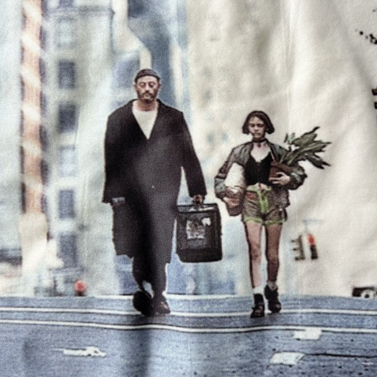 Vintage Vintage Y2k Leon The Professional Action Crime Movie Bootleg Size US L / EU 52-54 / 3 - 7 Thumbnail