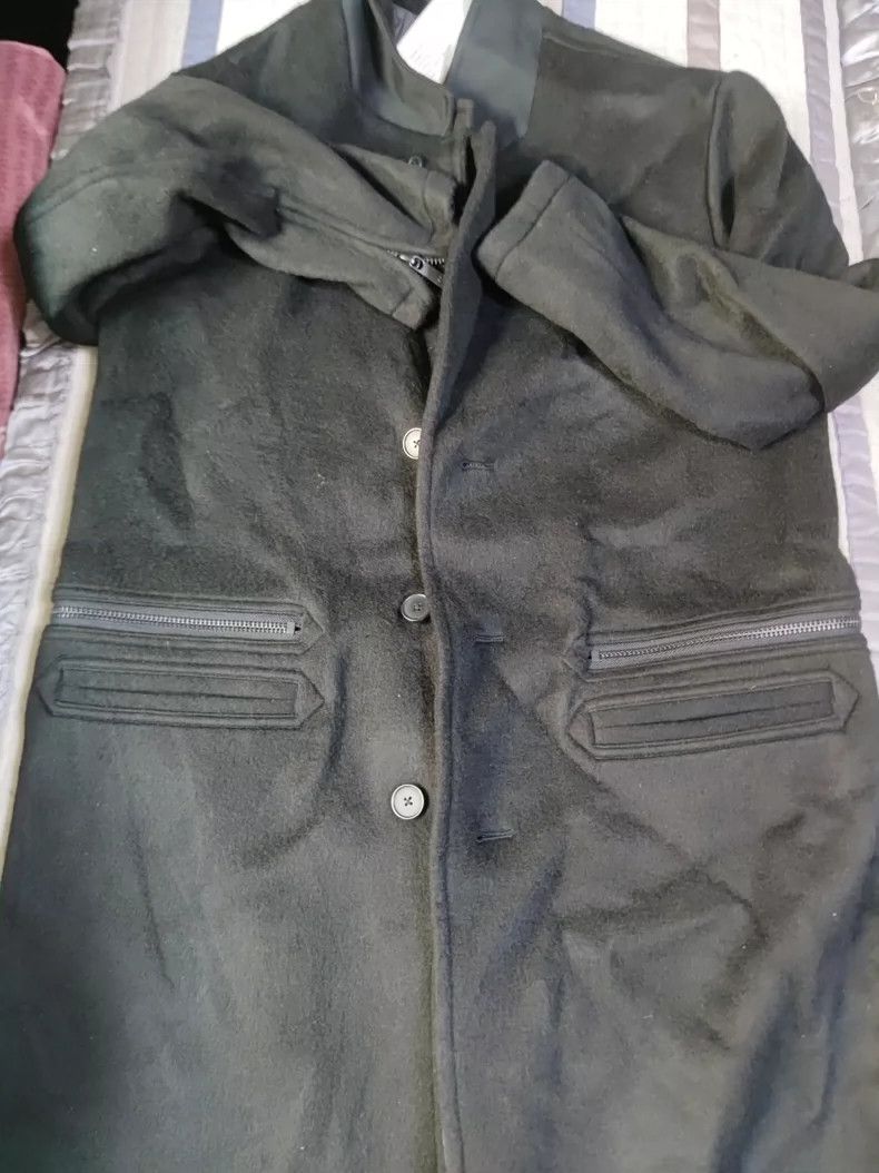 Y-3 Y-3 Wool long jacket with standing collar jacket Size US M / EU 48-50 / 2 - 7 Thumbnail