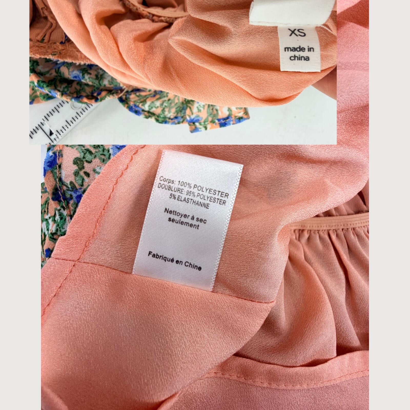 Other Revolve ASTR The Label Floral Smocked Puff Sleeve Blouse XS Size XS / US 0-2 / IT 36-38 - 5 Thumbnail