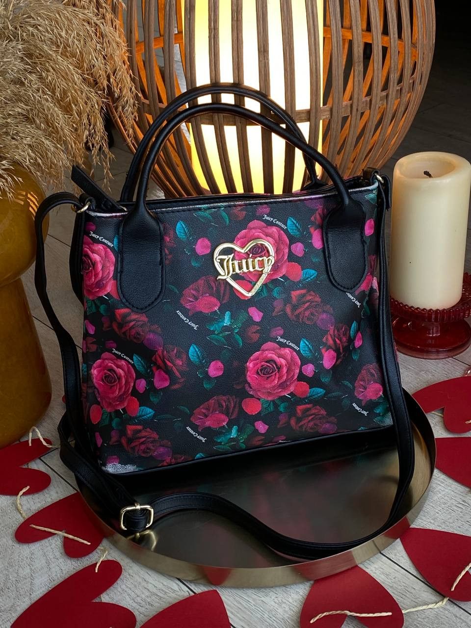 Juicy Couture Floral Print Shoulder Bag, Women's