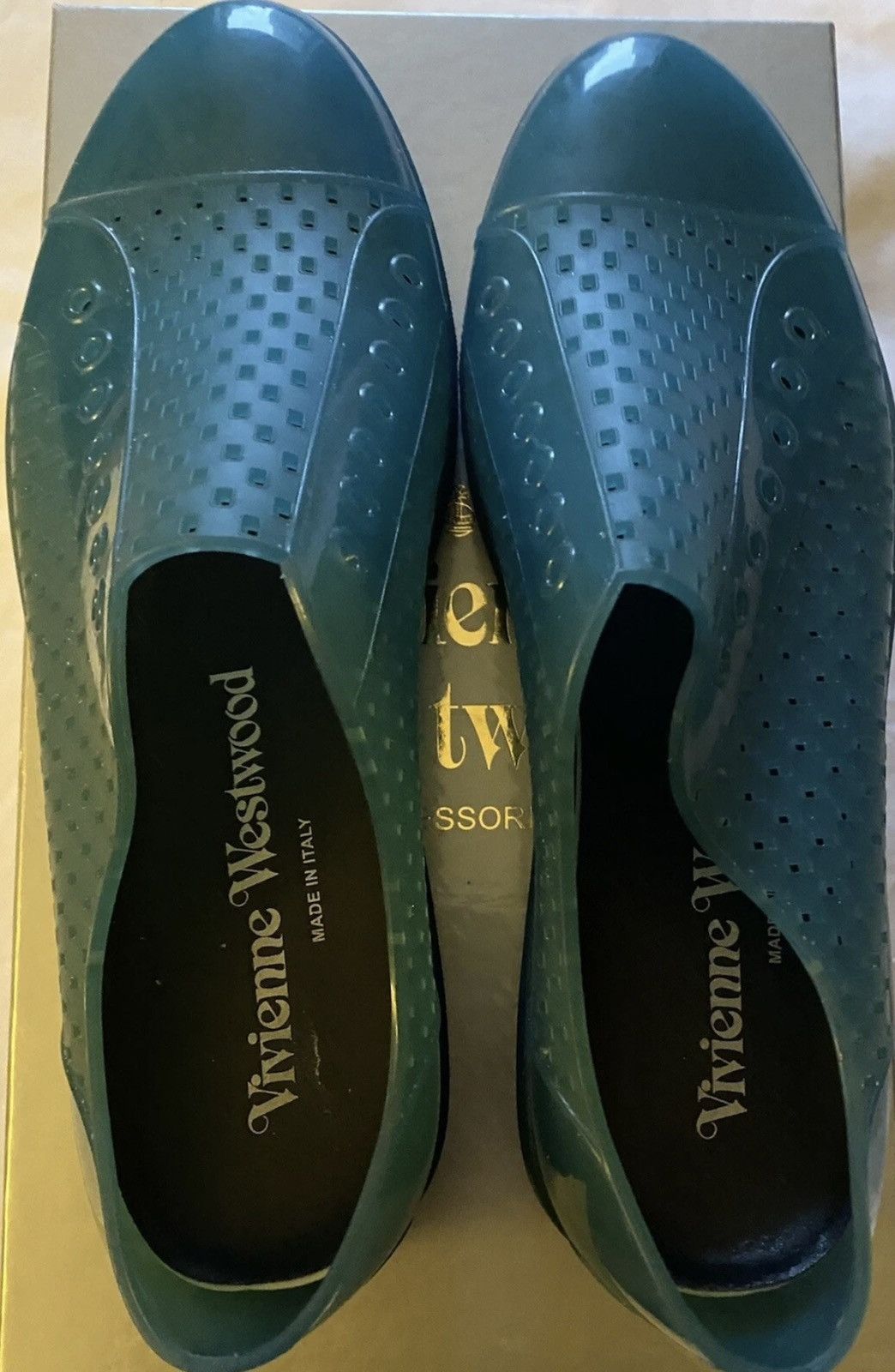 Vivienne Westwood Vivienne Westwood rubberized water shoes Size US 9 / EU 42 - 1 Thumbnail