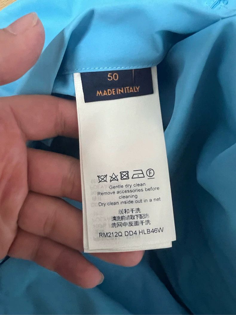 Louis Vuitton Louis Vuitton Blue full print assault jacket 2505-Nextarrow Size US M / EU 48-50 / 2 - 4 Thumbnail