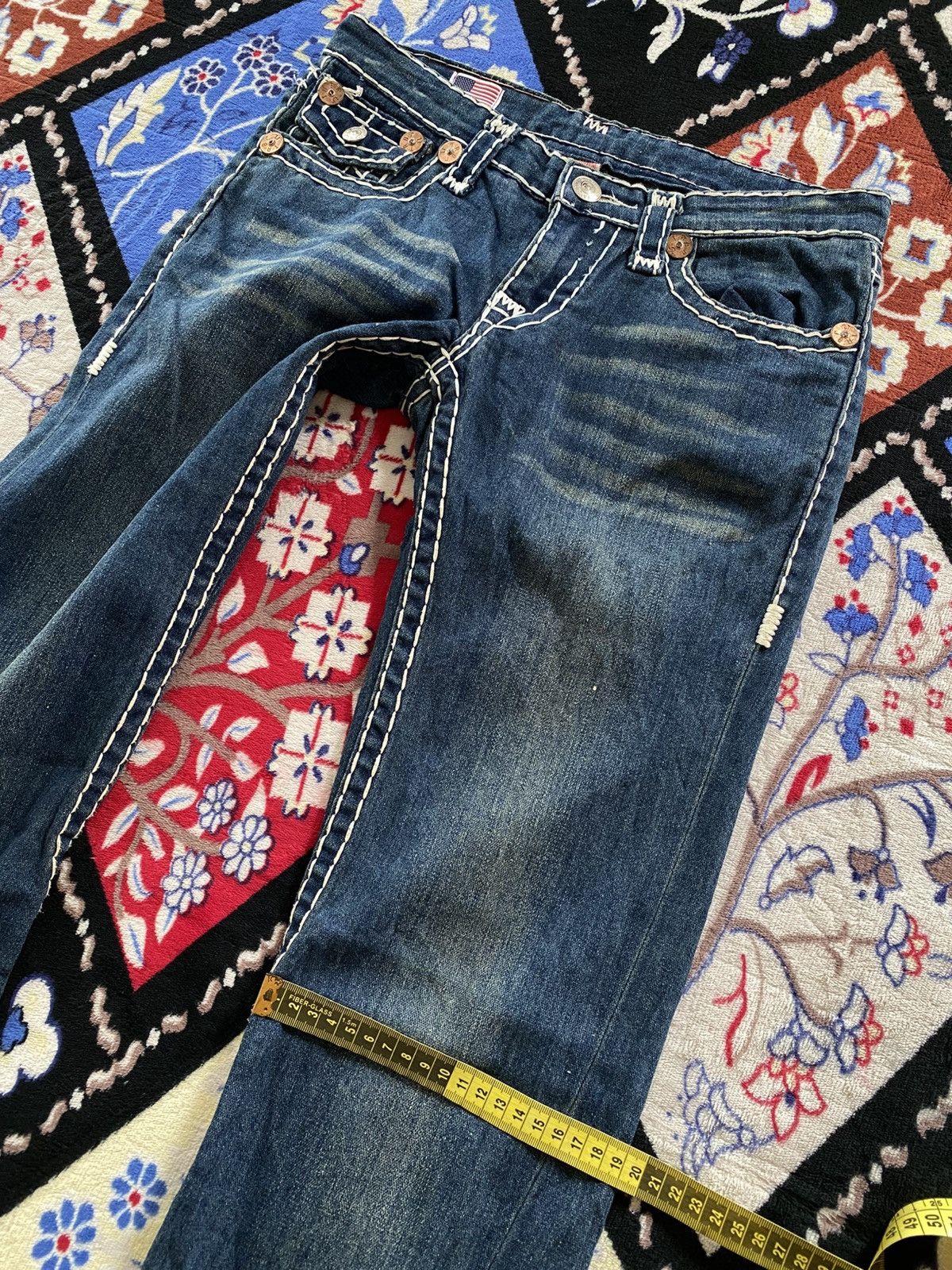 True Religion True Religion Flared Joey Super T Jeans Size US 28 / EU 44 - 13 Thumbnail