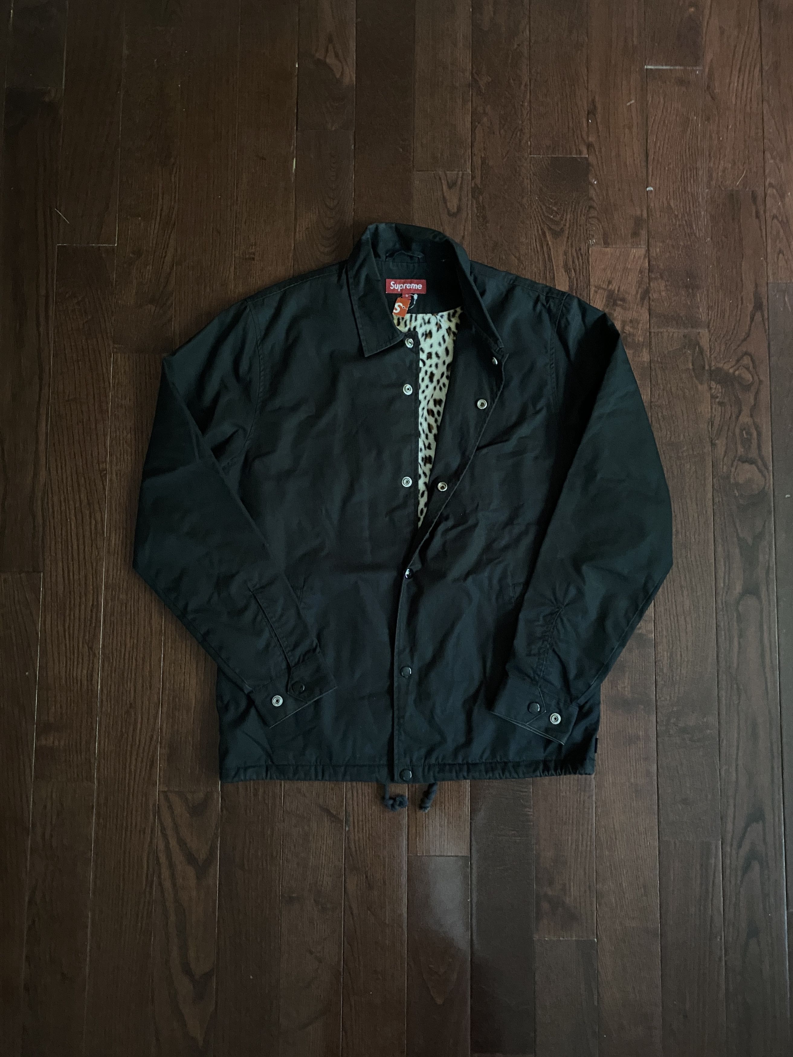 Supreme Supreme Leopard Lined Trench Coat | Grailed