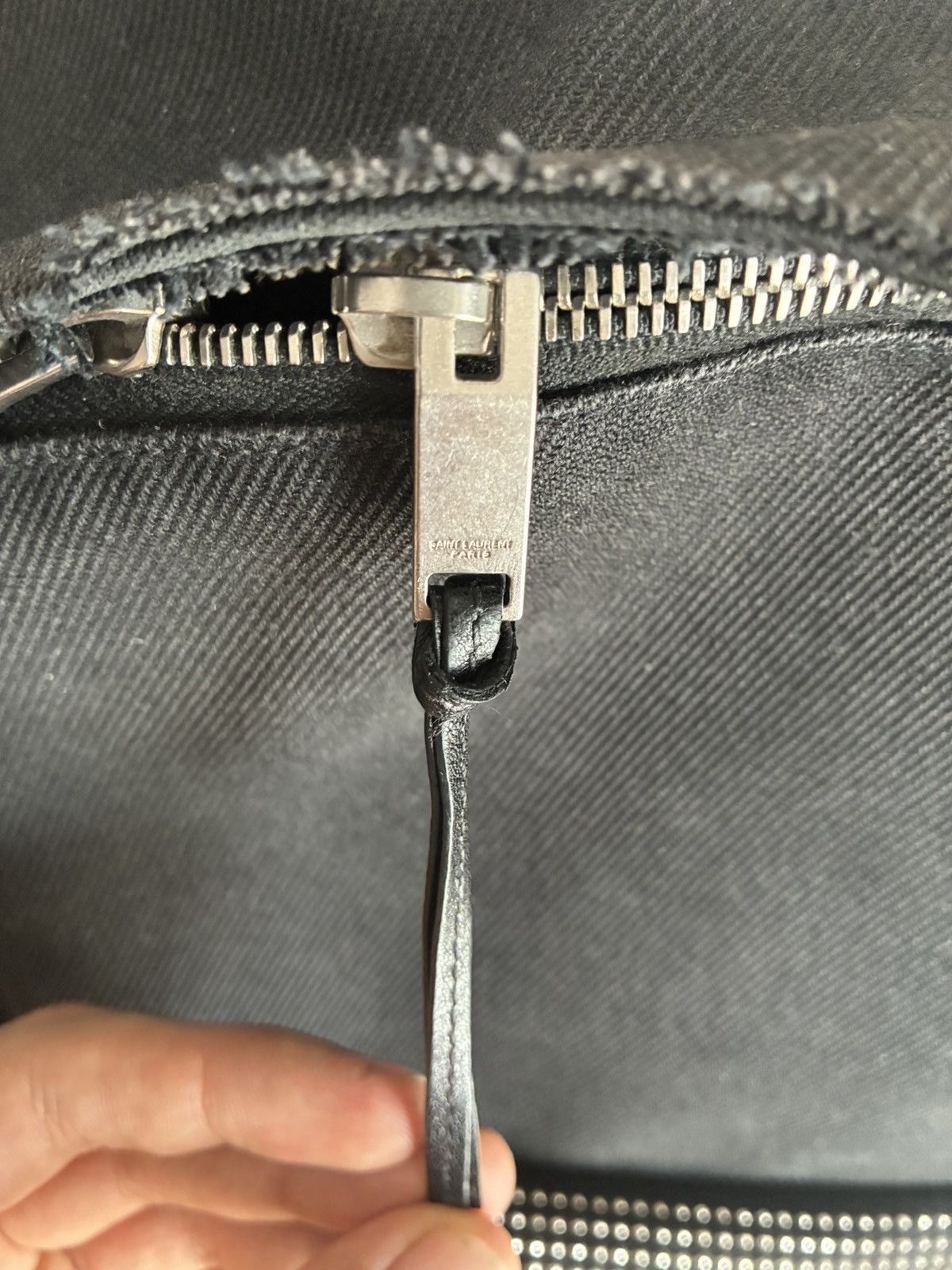 Saint Laurent Paris Saint Laurent Paris Studded Backpack Size ONE SIZE - 4 Thumbnail