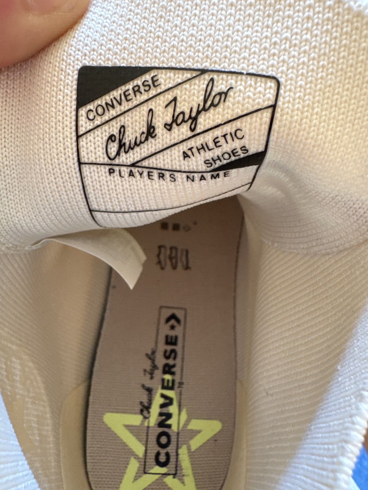 Converse Converse Chuck 70 euro HI Egret/ String / Barely Volt Size US 9 / EU 42 - 10 Thumbnail
