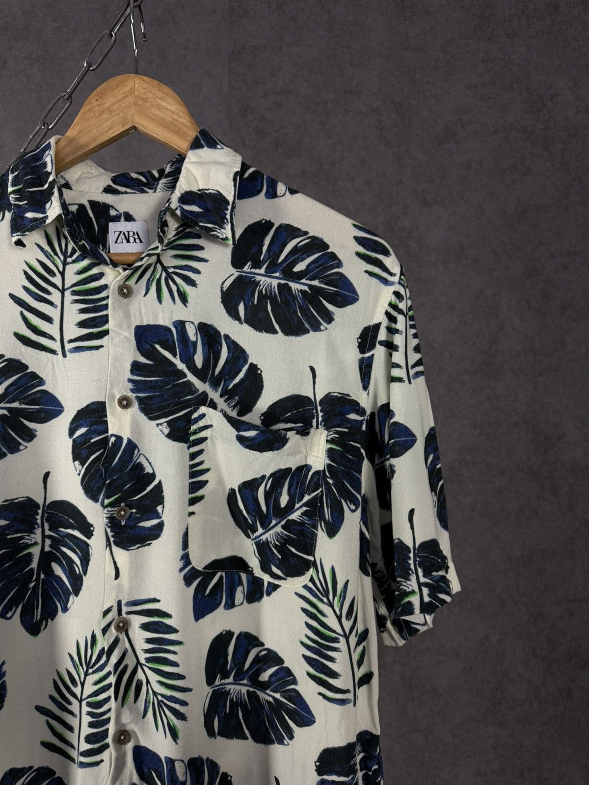 Zara Zara Man art crazy hawaiian shirt Size US S / EU 44-46 / 1 - 2 Thumbnail