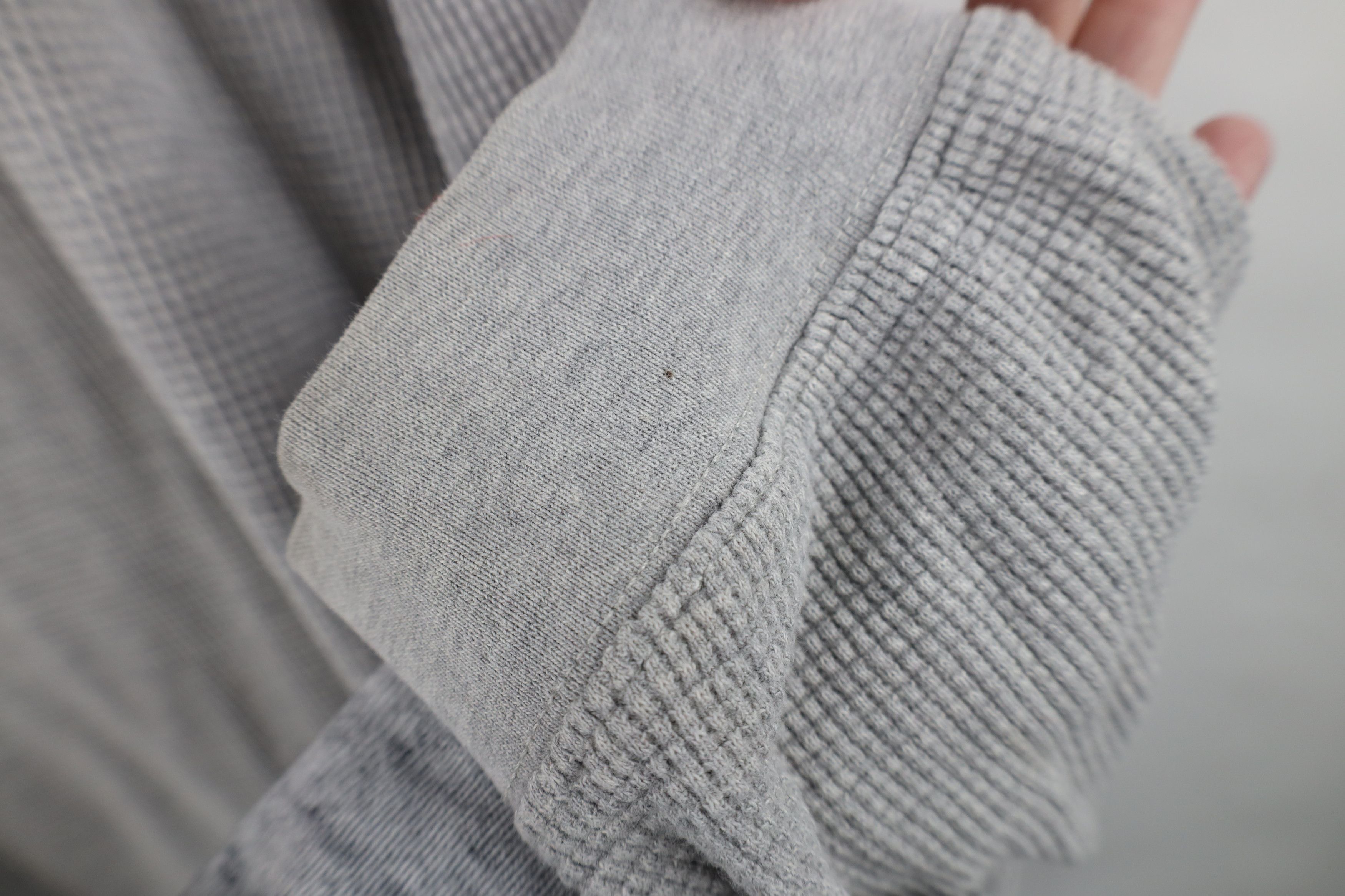 Eddie Bauer Vintage 90s Eddie Bauer Knit Long Sleeve Henley T-Shirt Gray Size US XL / EU 56 / 4 - 11 Thumbnail
