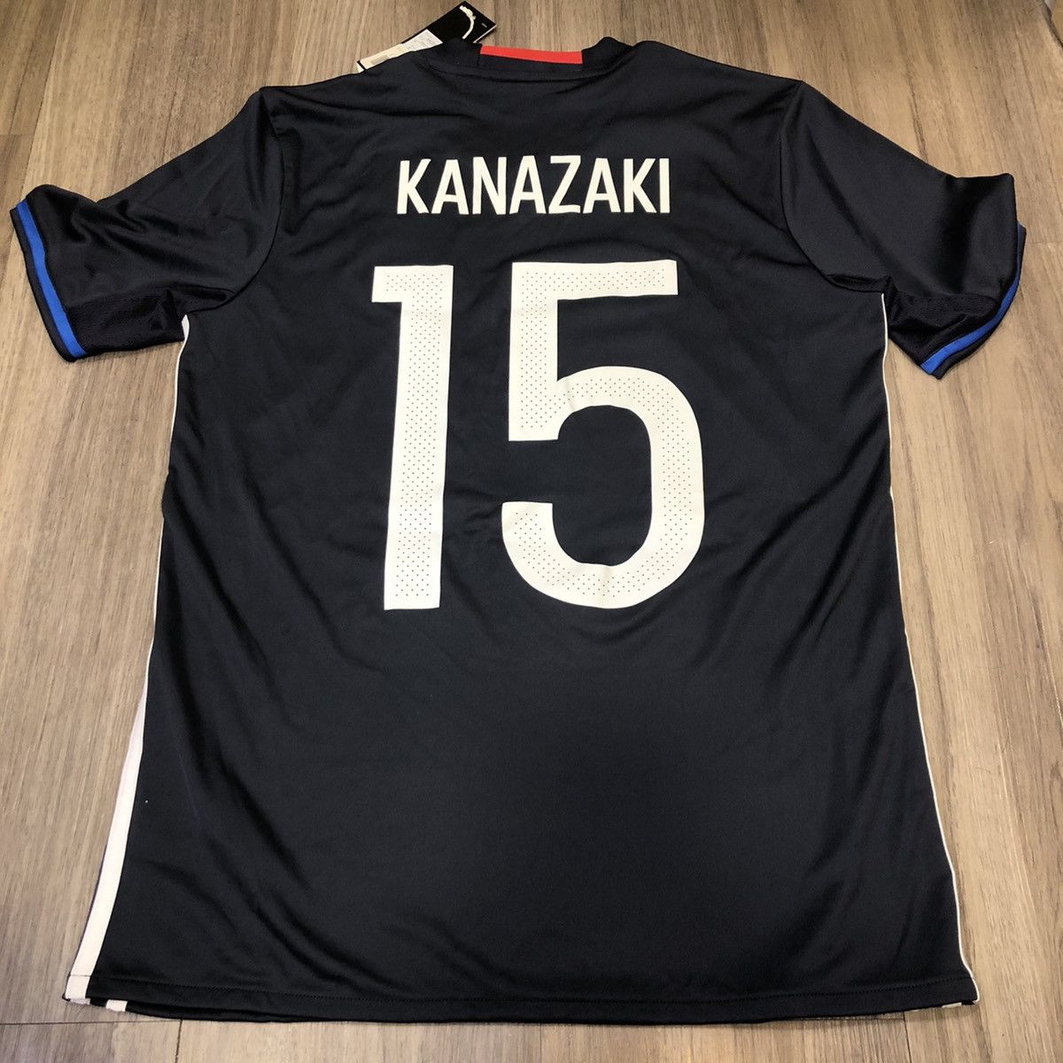 Adidas Japan 16/17 home shirt #15 Kanazaki (Bnwt) Size US S / EU 44-46 / 1 - 2 Thumbnail