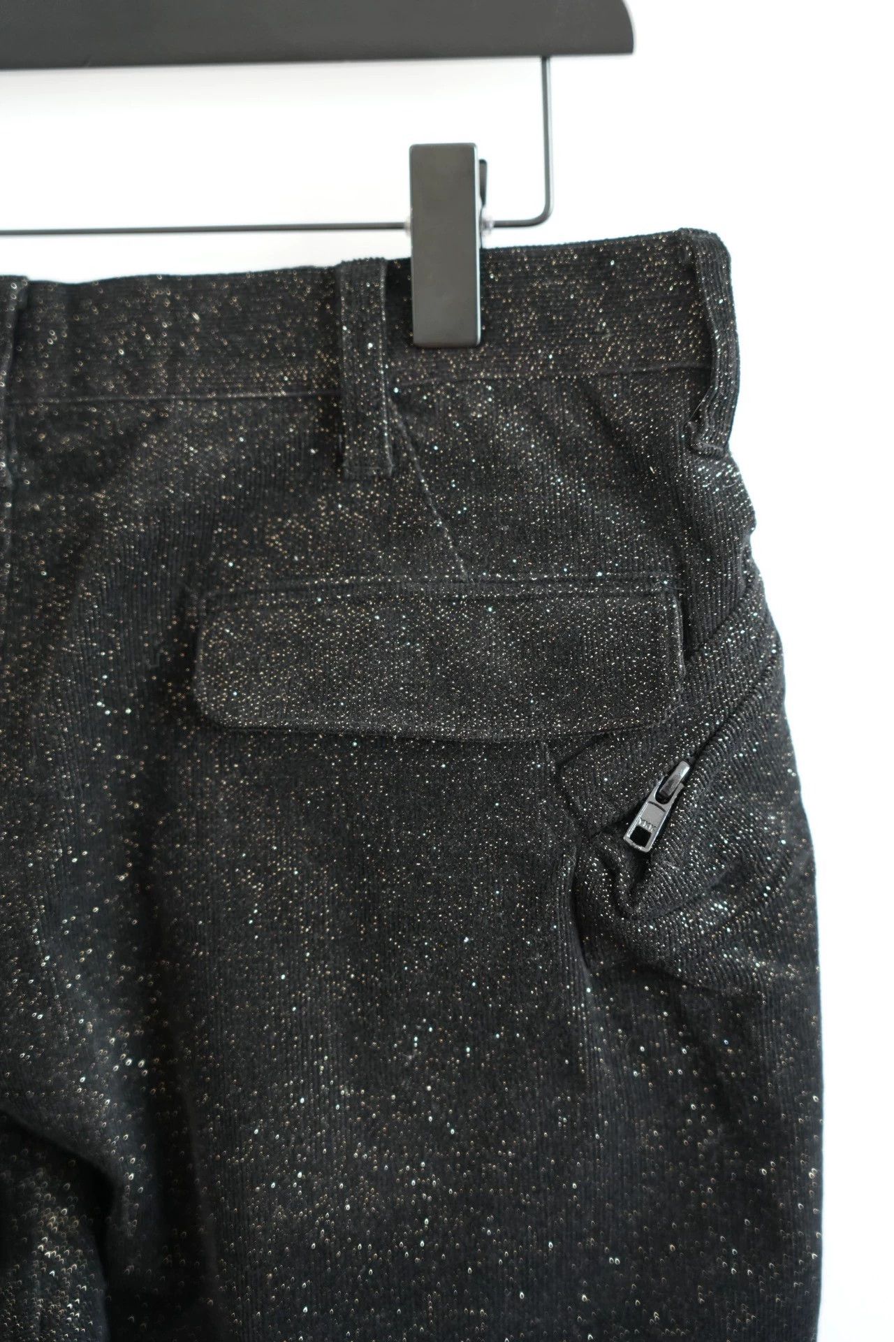 Yohji Yamamoto Yohji Yamamoto 13AW PH all over glitter zip pants Size US 32 / EU 48 - 4 Thumbnail