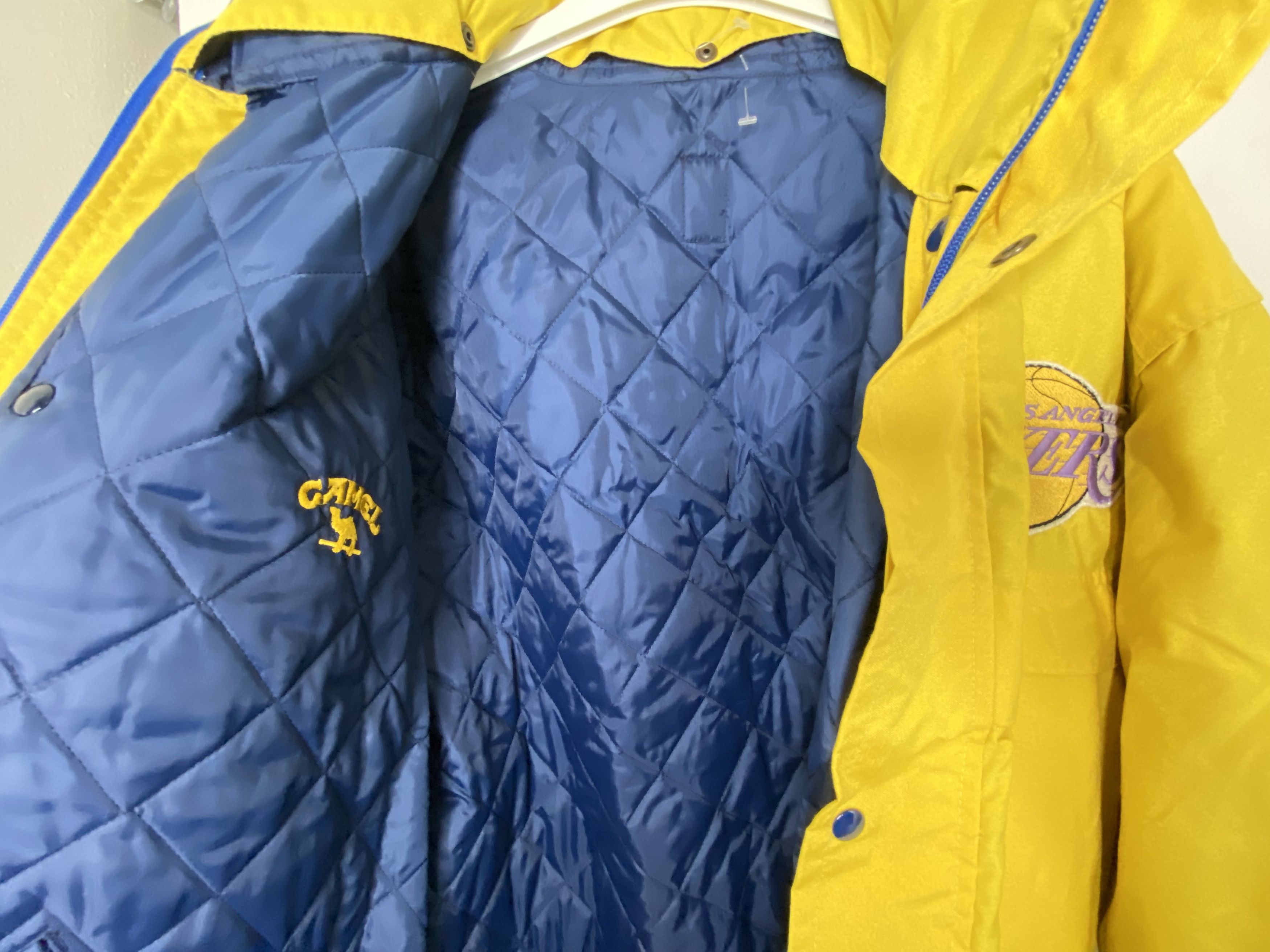 NBA LOS ANGELES LAKERS VINTAGE 90S PARKA DOWN JACKET BASKETBALL Size US XL / EU 56 / 4 - 5 Thumbnail