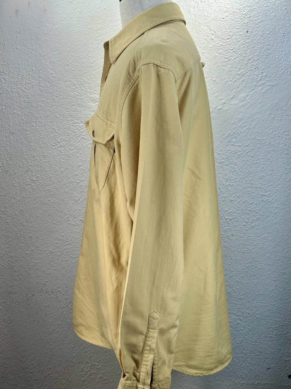 Eddie Bauer Eddie Bauer Men's Large Yellow Pocketed Button Down Shirt Size US L / EU 52-54 / 3 - 2 Thumbnail