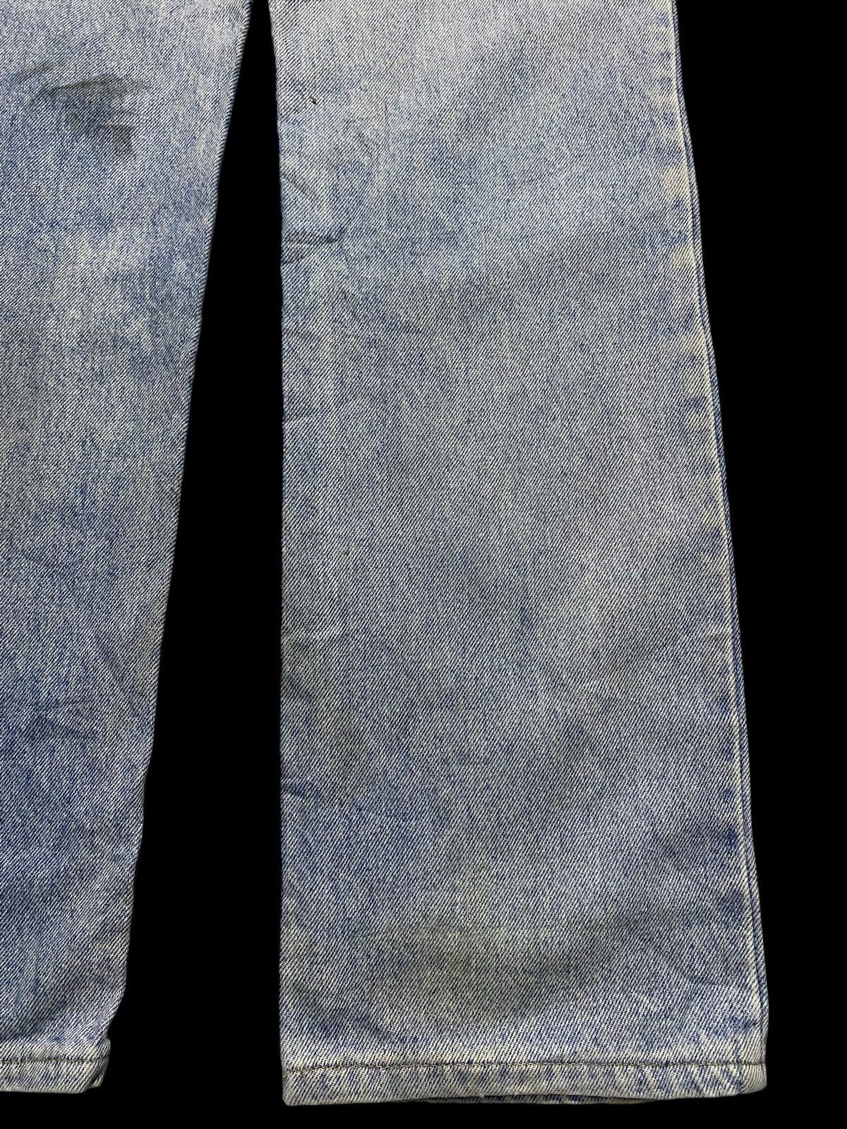 Levi's Vintage Clothing Vintage Levis 505 Blue Fade Wash Distressed Loose Jeans Size US 29 - 10 Thumbnail