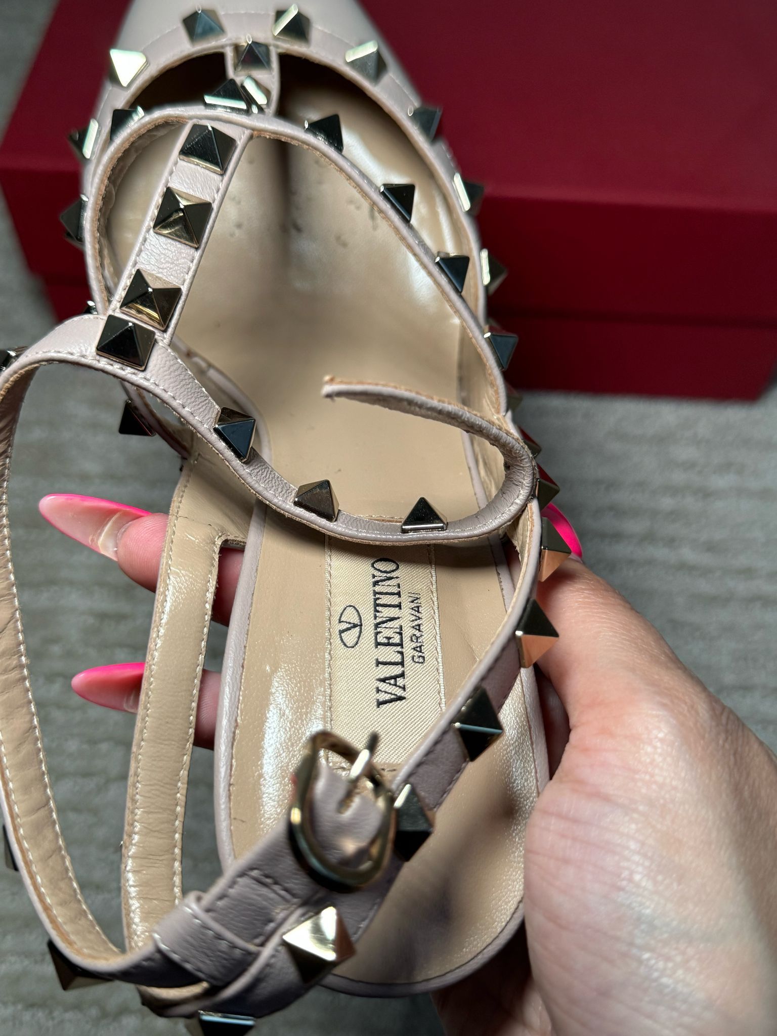 Valentino VALENTINO ANKLE STRAP Size US 8 / IT 38 - 12 Thumbnail
