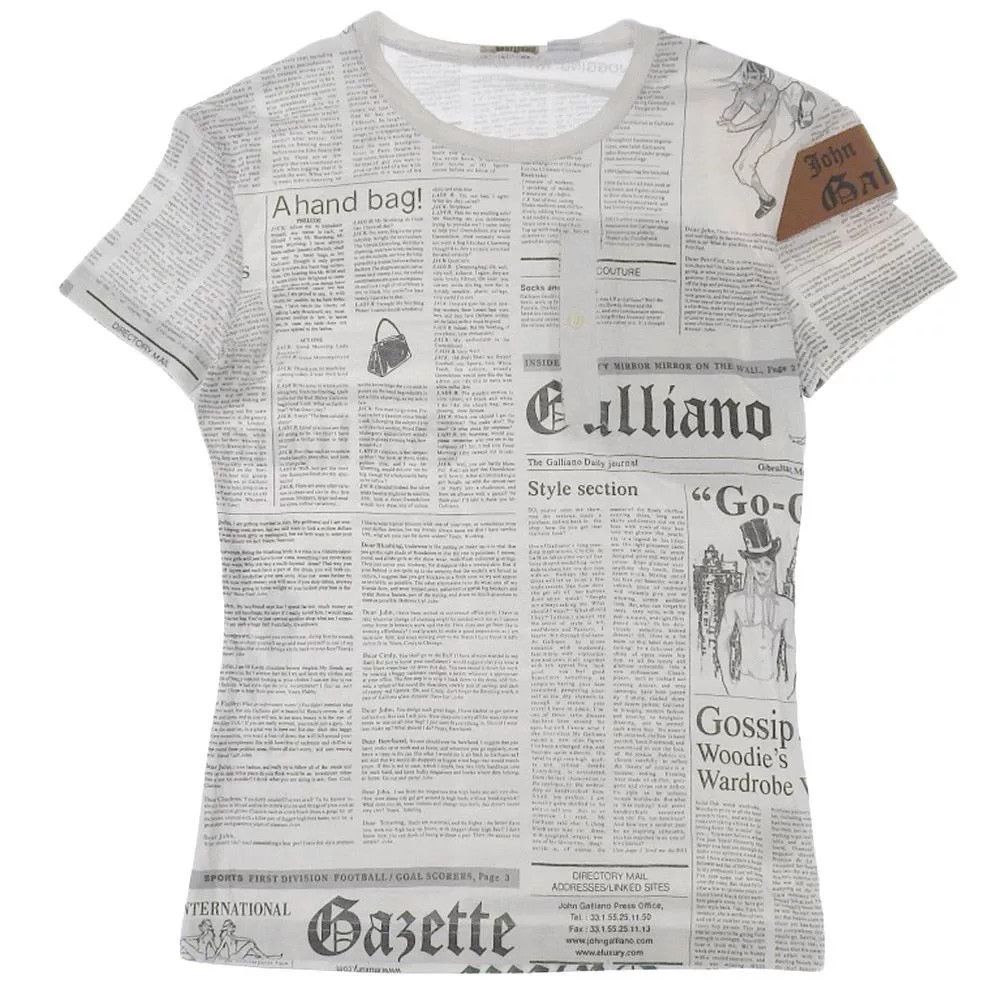 John Galliano John Galliano T-Shirt Size US M / EU 48-50 / 2 - 1 Thumbnail