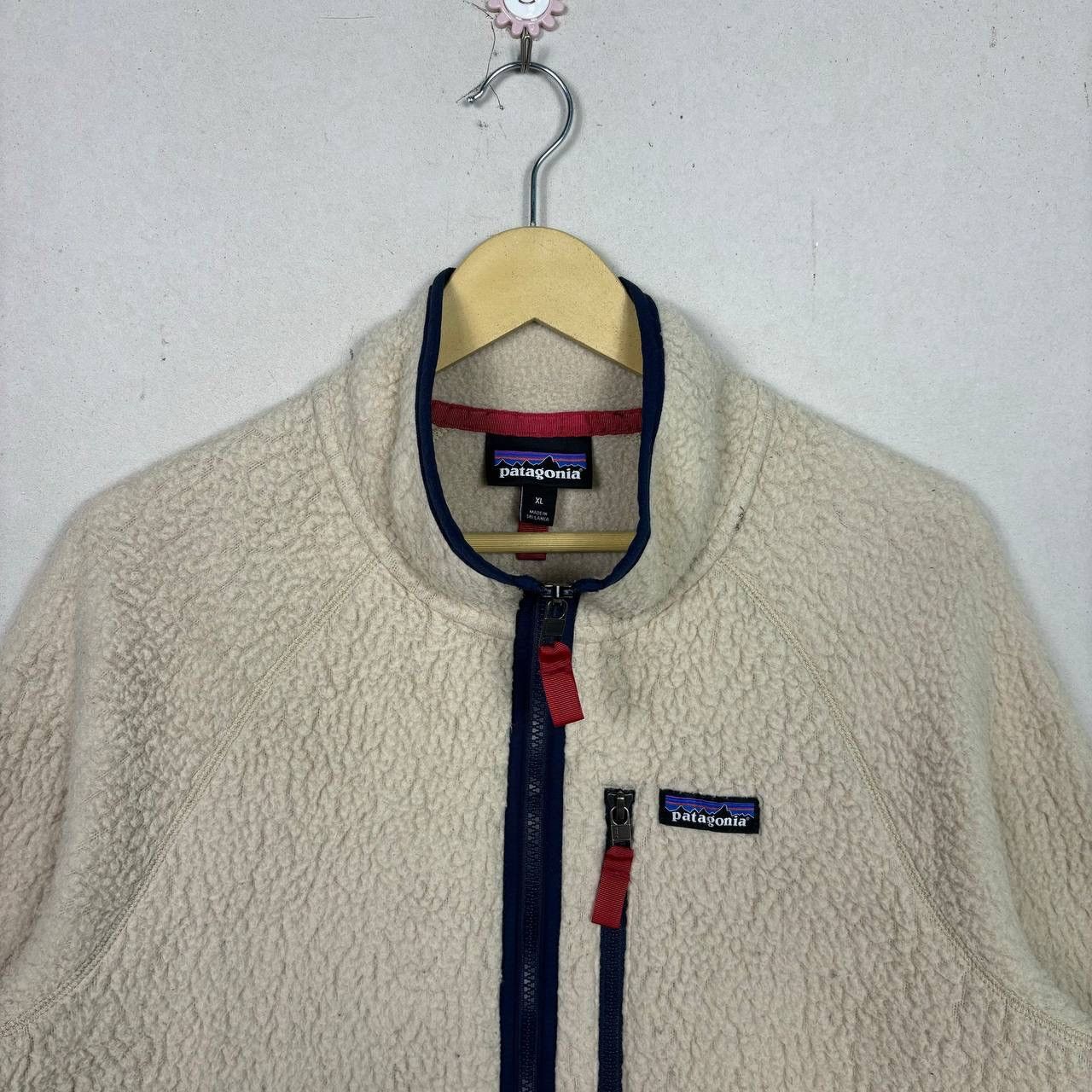 Patagonia Patagonia Retro Pile Fleece Jacket Pelican Cream XL Gorpcore Size US XL / EU 56 / 4 - 3 Thumbnail