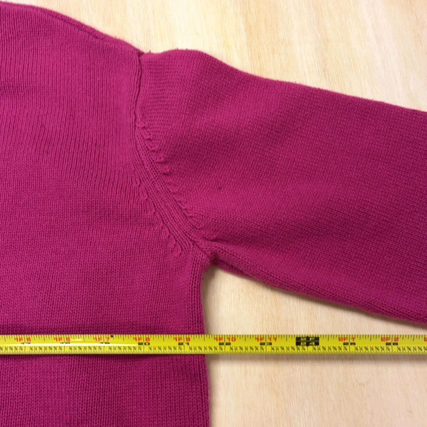 Gap Gap Sweater Womens Medium Pink Crew Neck Ribbed Hem Knit Pullover Tight-Knit Size M / US 6-8 / IT 42-44 - 6 Thumbnail