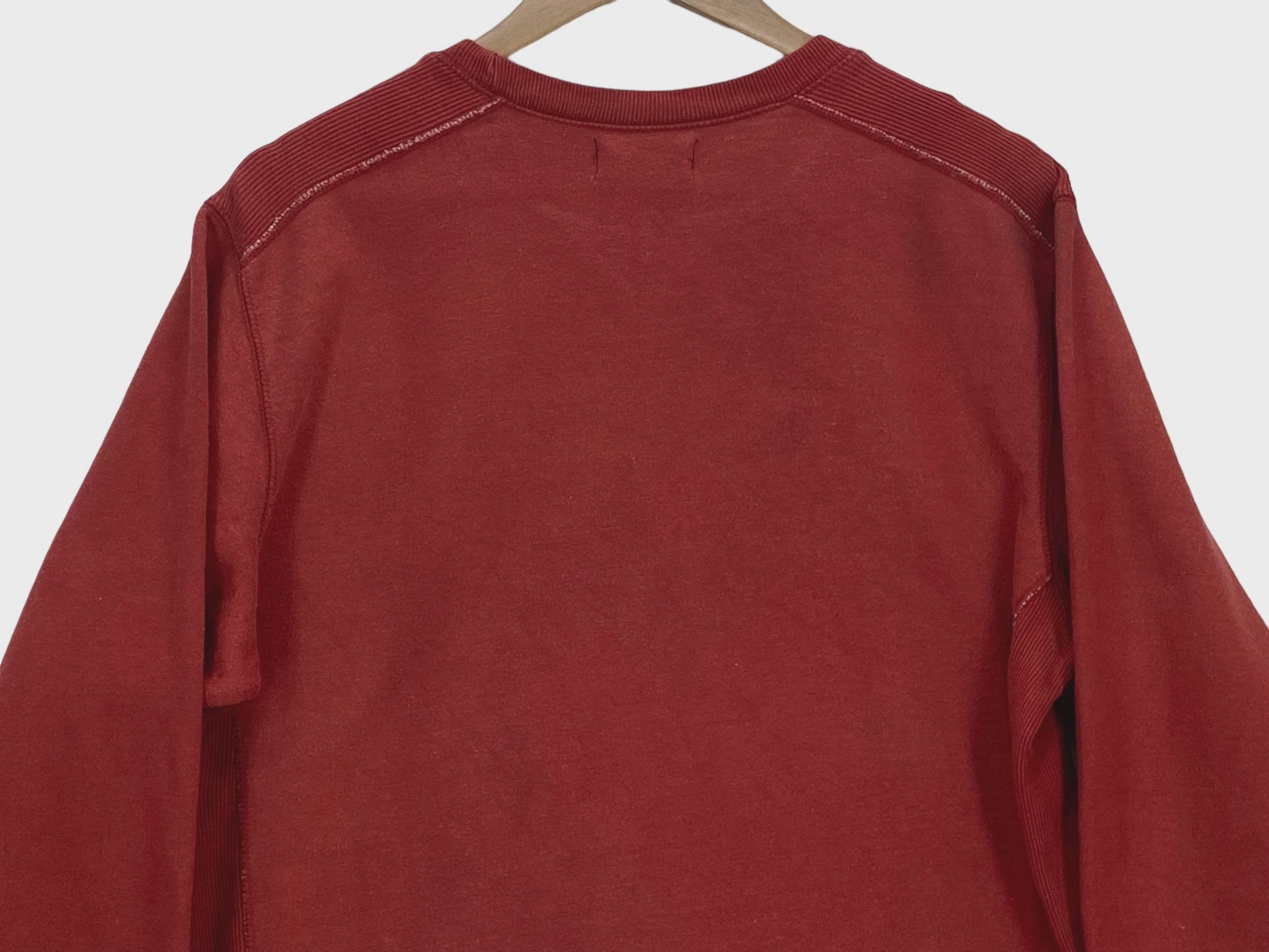 Gap Vintage Gap Red Embroidered Logo Sweatshirt Pullover 90s Size US S / EU 44-46 / 1 - 5 Thumbnail
