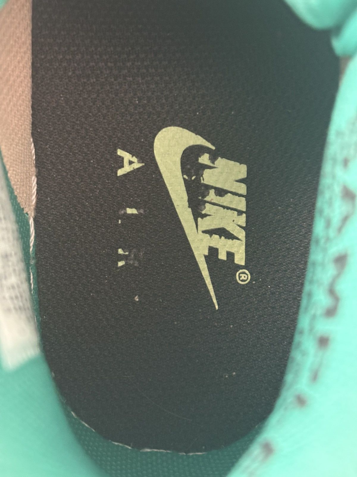 Nike UNRELEASED SAMPLE Nike Air Force 1 HighCinnabar Off Noir Size US 7 / IT 37 - 11 Thumbnail