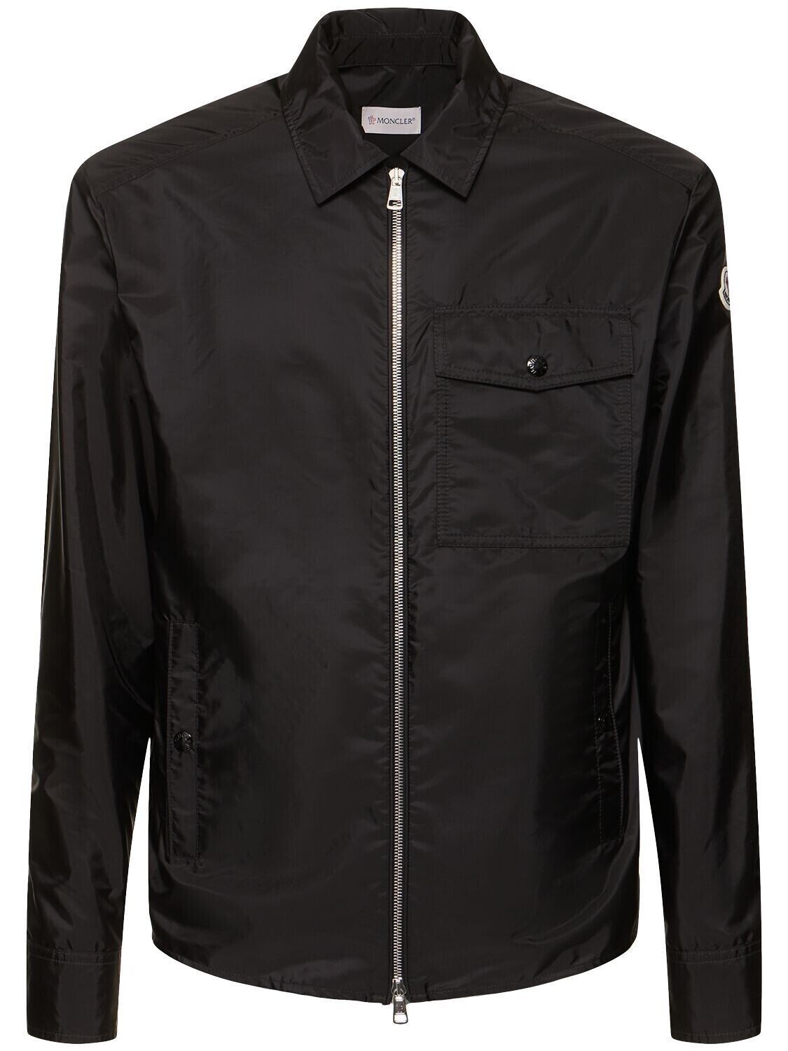 MONCLER $850 Men's Black Polyester Zip Jacket New XS